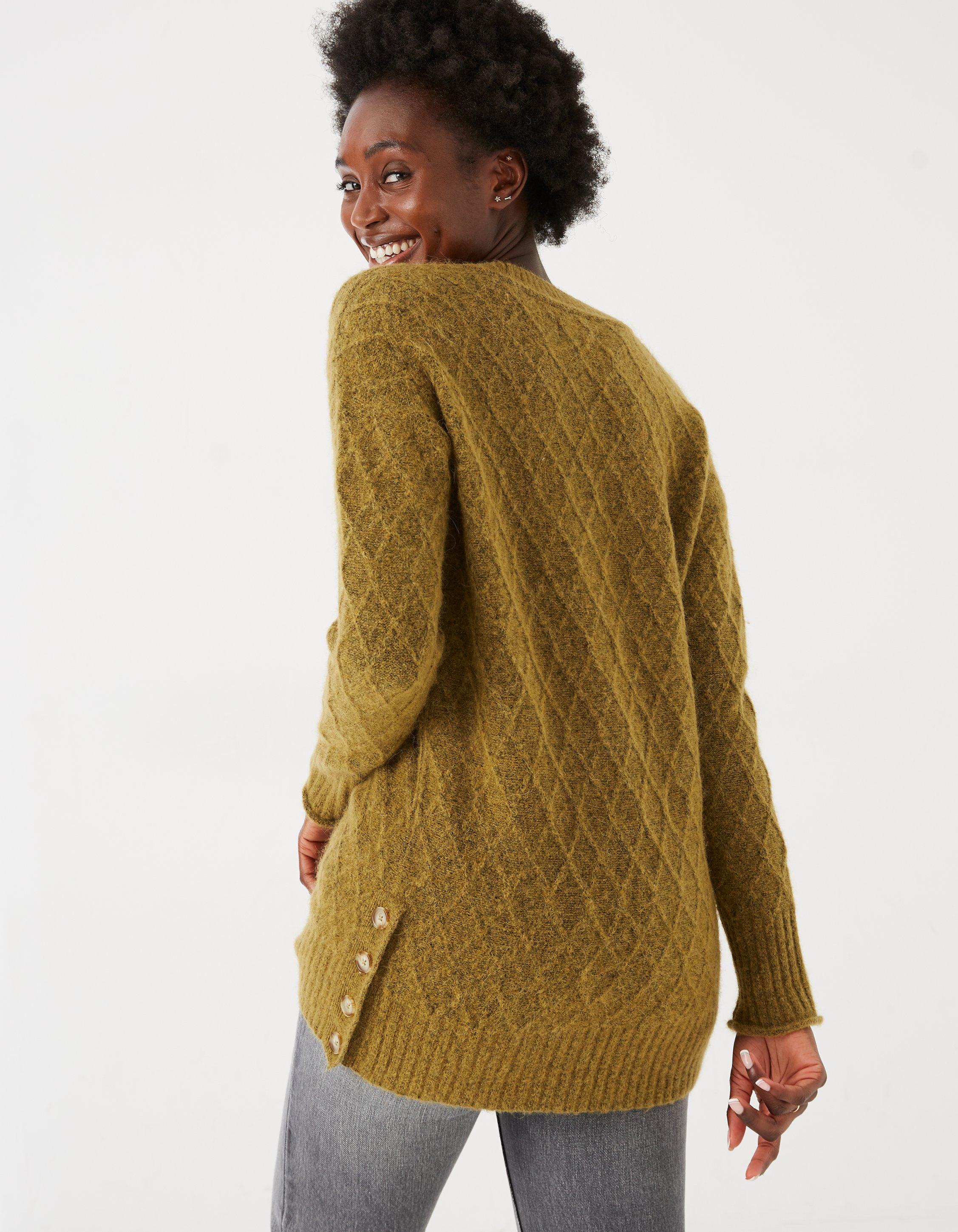 fatface yellow jumper