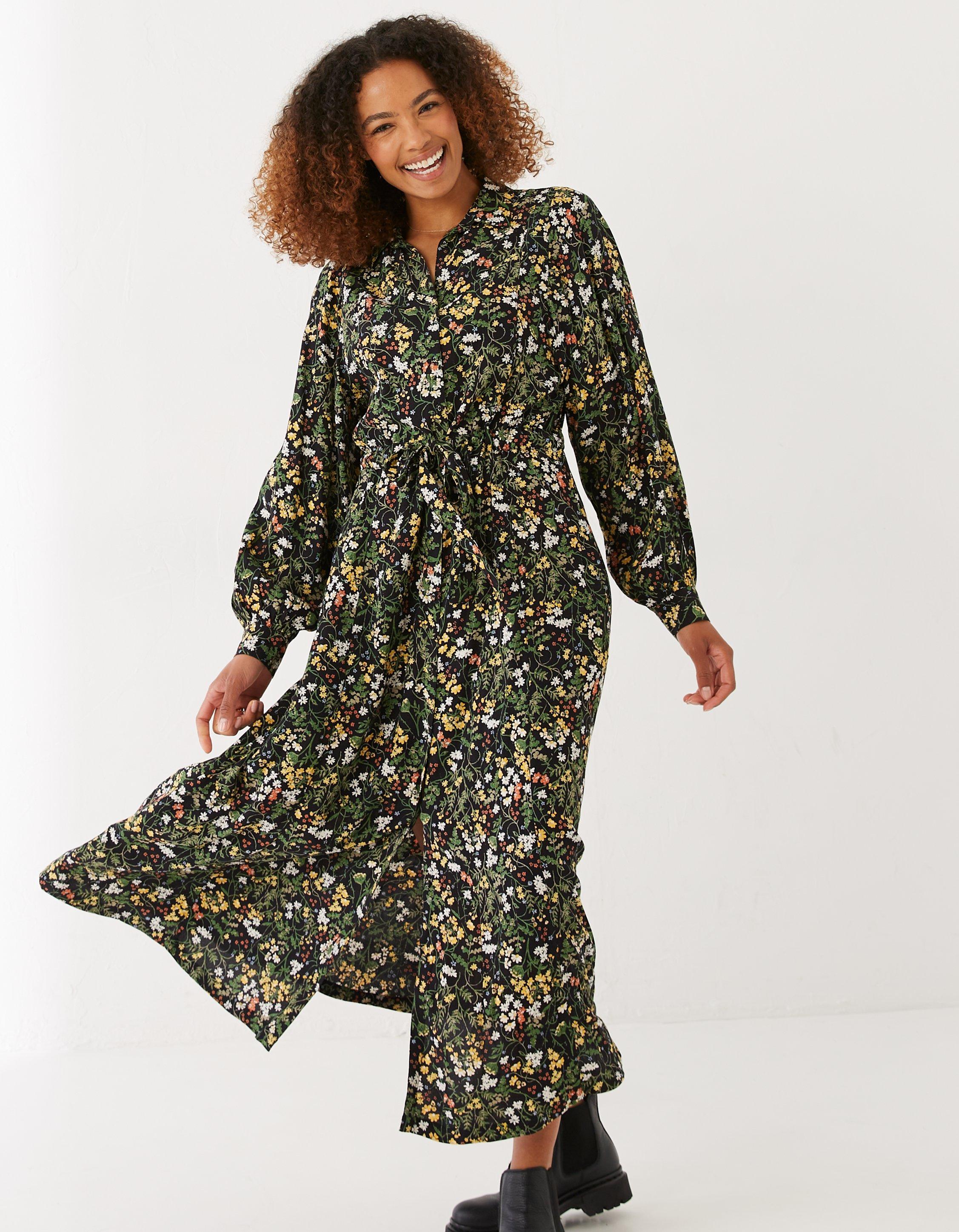 Swinley Forest Fauna Midi Dress