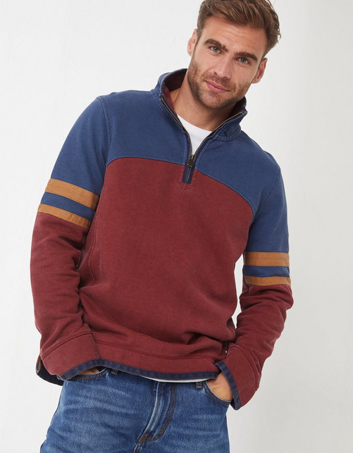 Mens Airlie Curved Yoke Sweat