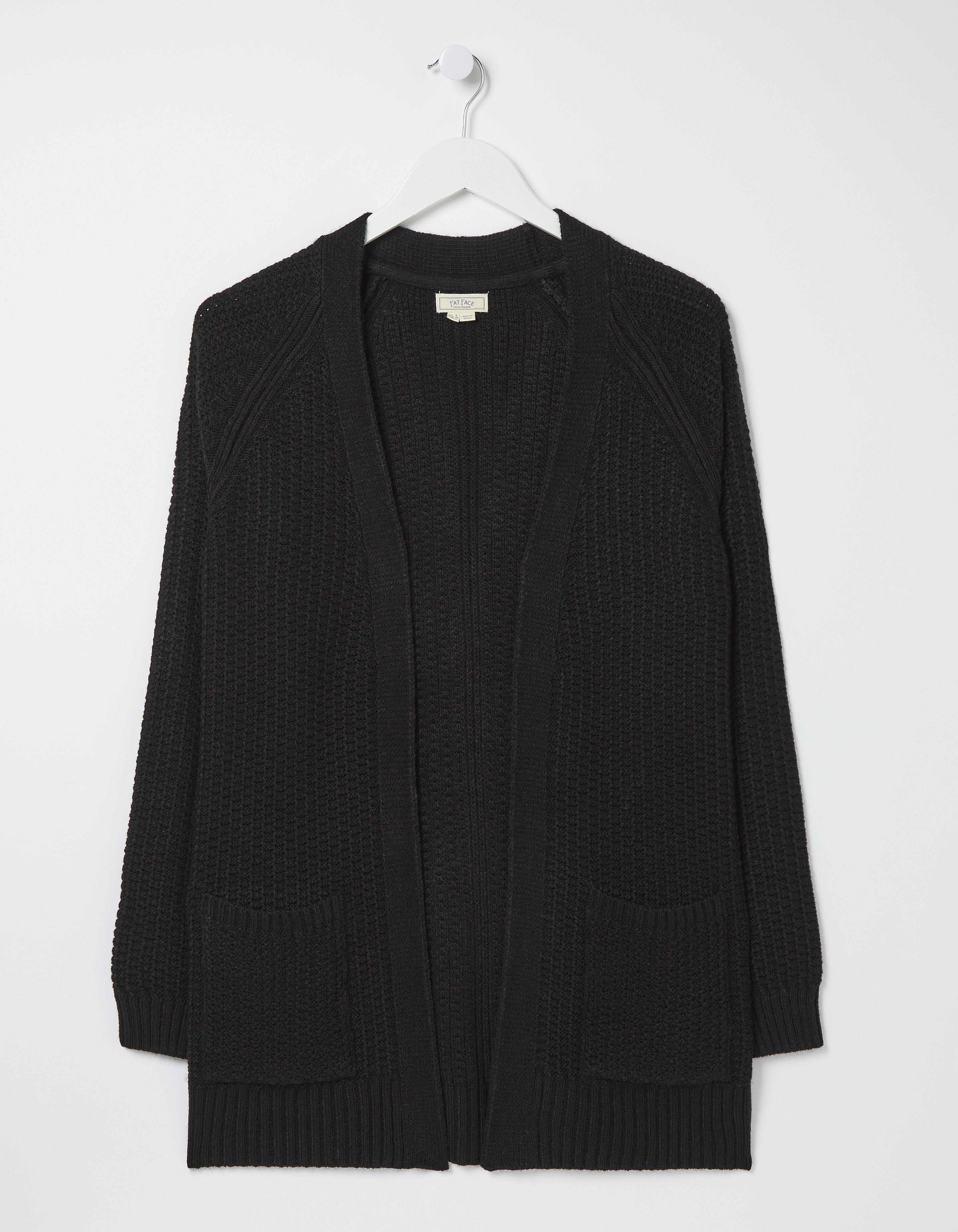 Fat face 2025 black cardigan