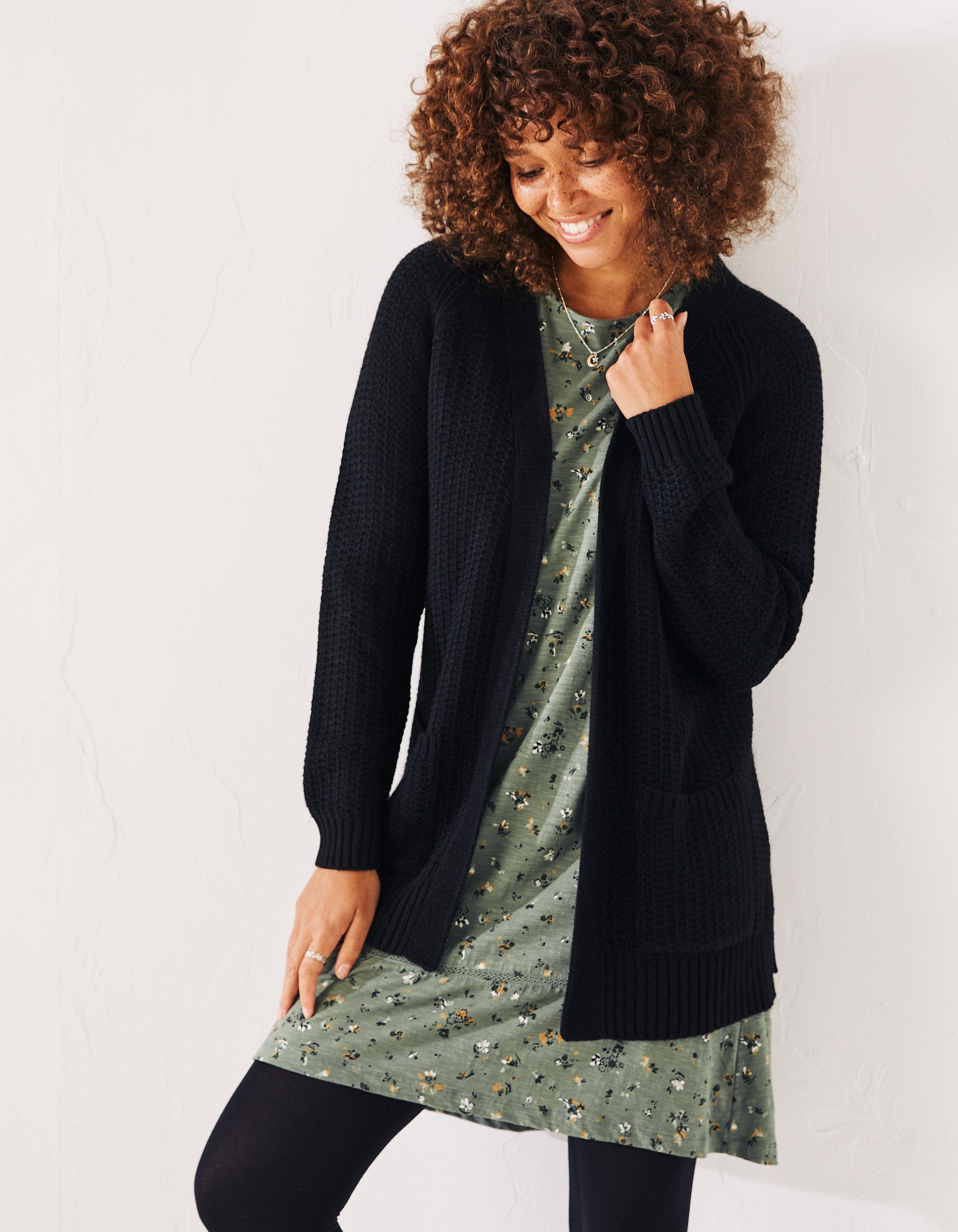 Fat face navy clearance cardigan