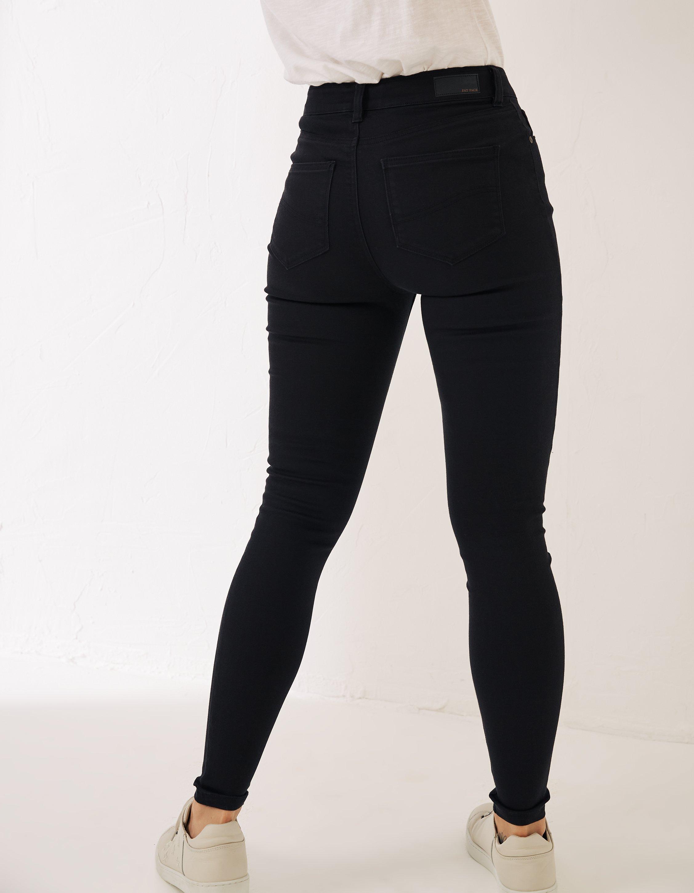 High waist skinny jeggings Color black - SINSAY - 6103J-99J