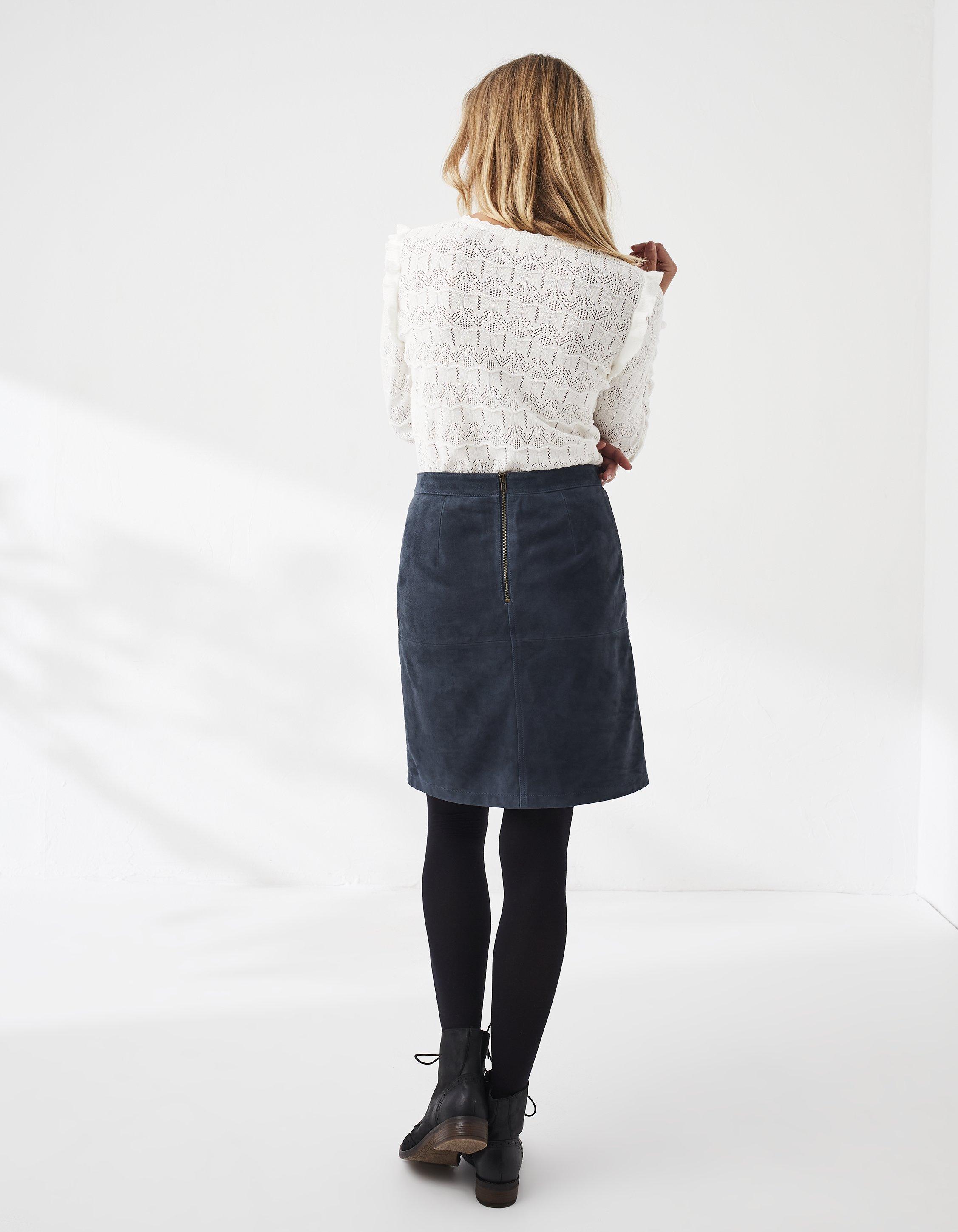 Navy cord 2024 skirt fat face