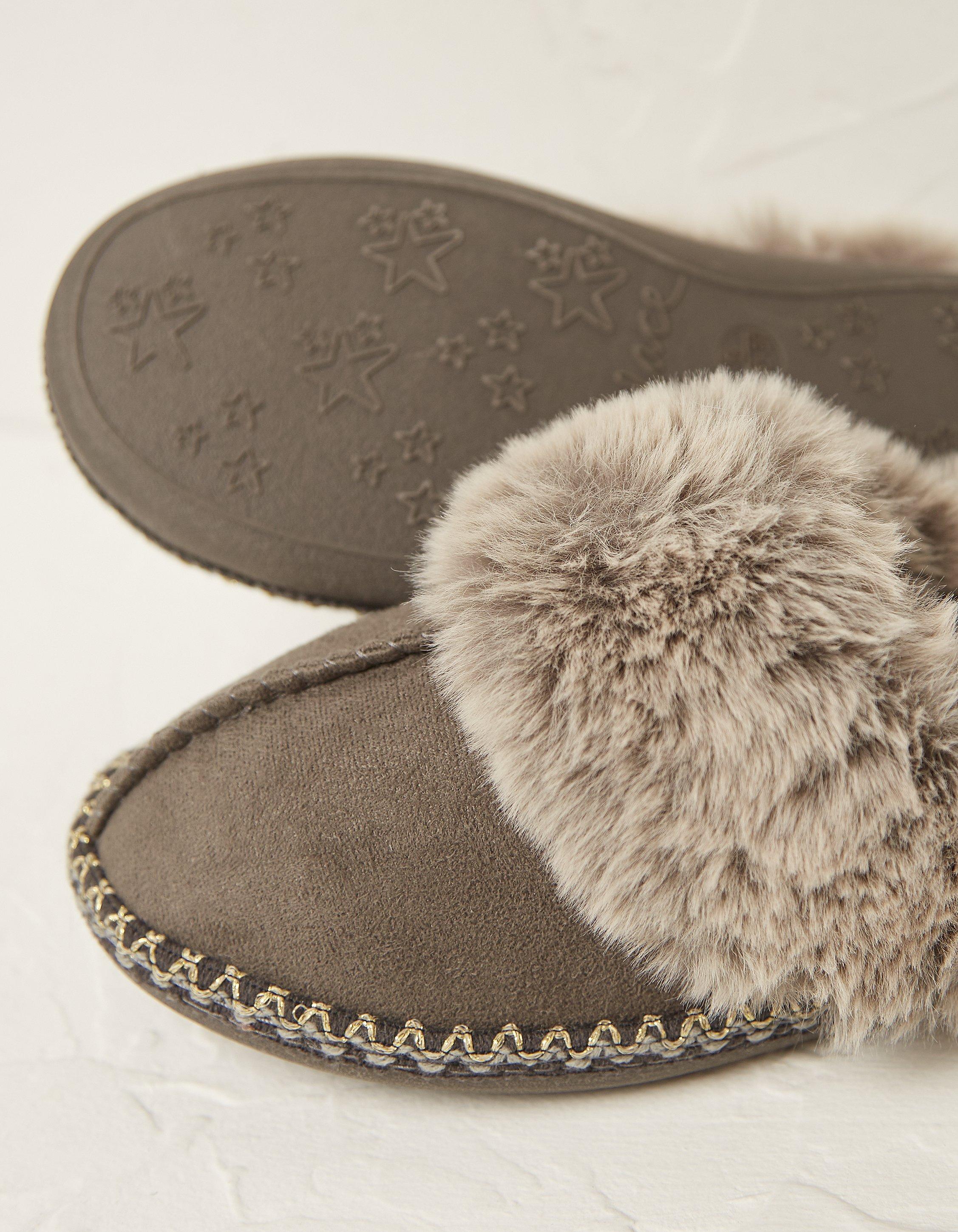 Fat face mule discount slippers