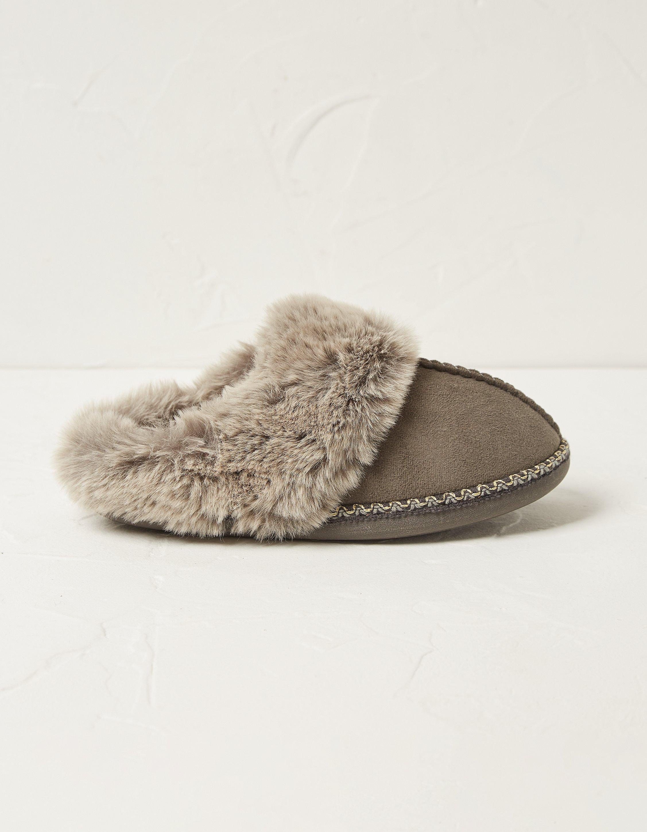 Fatface grey maya slipper boots new arrivals