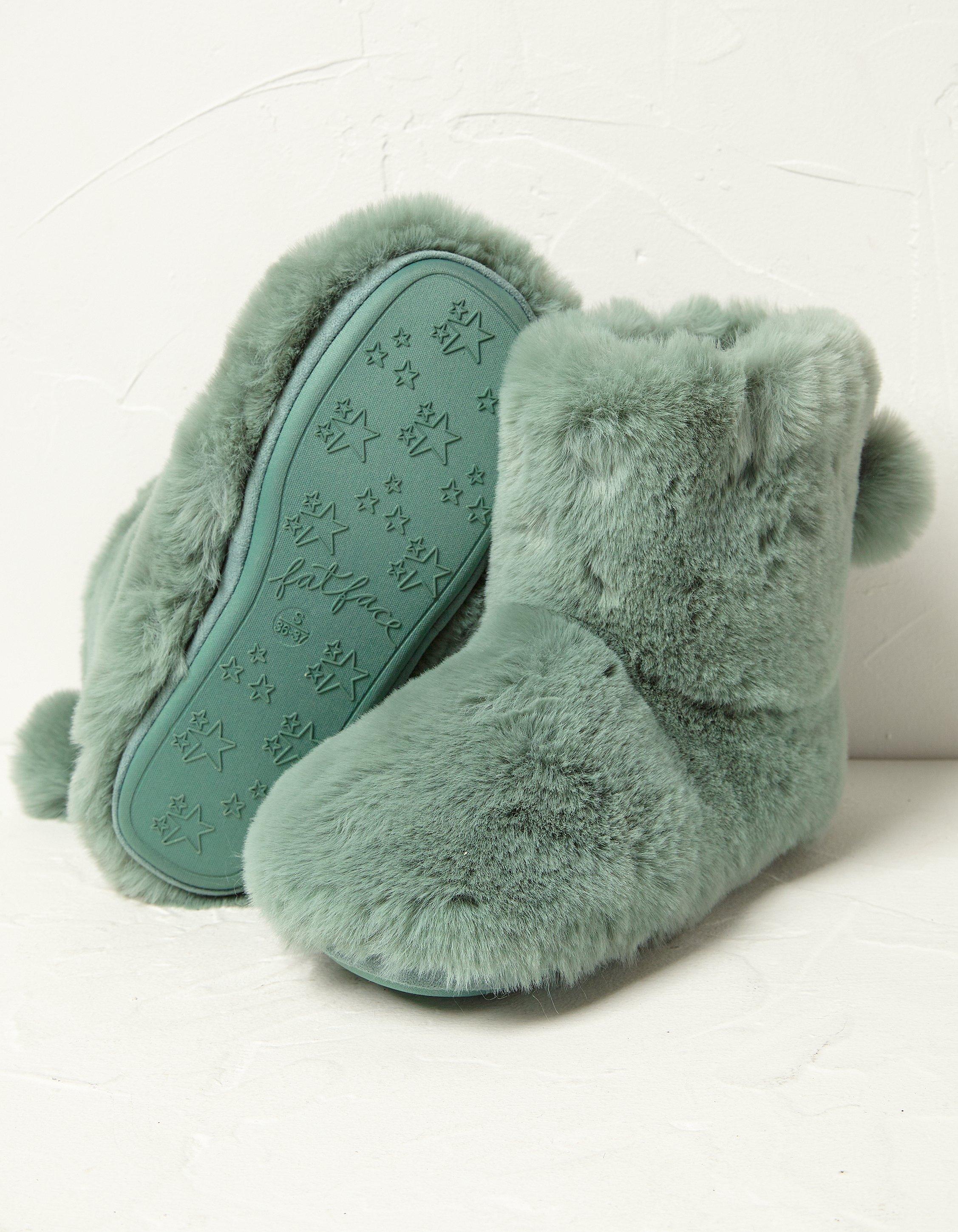 Fluffy 2025 slipper boots