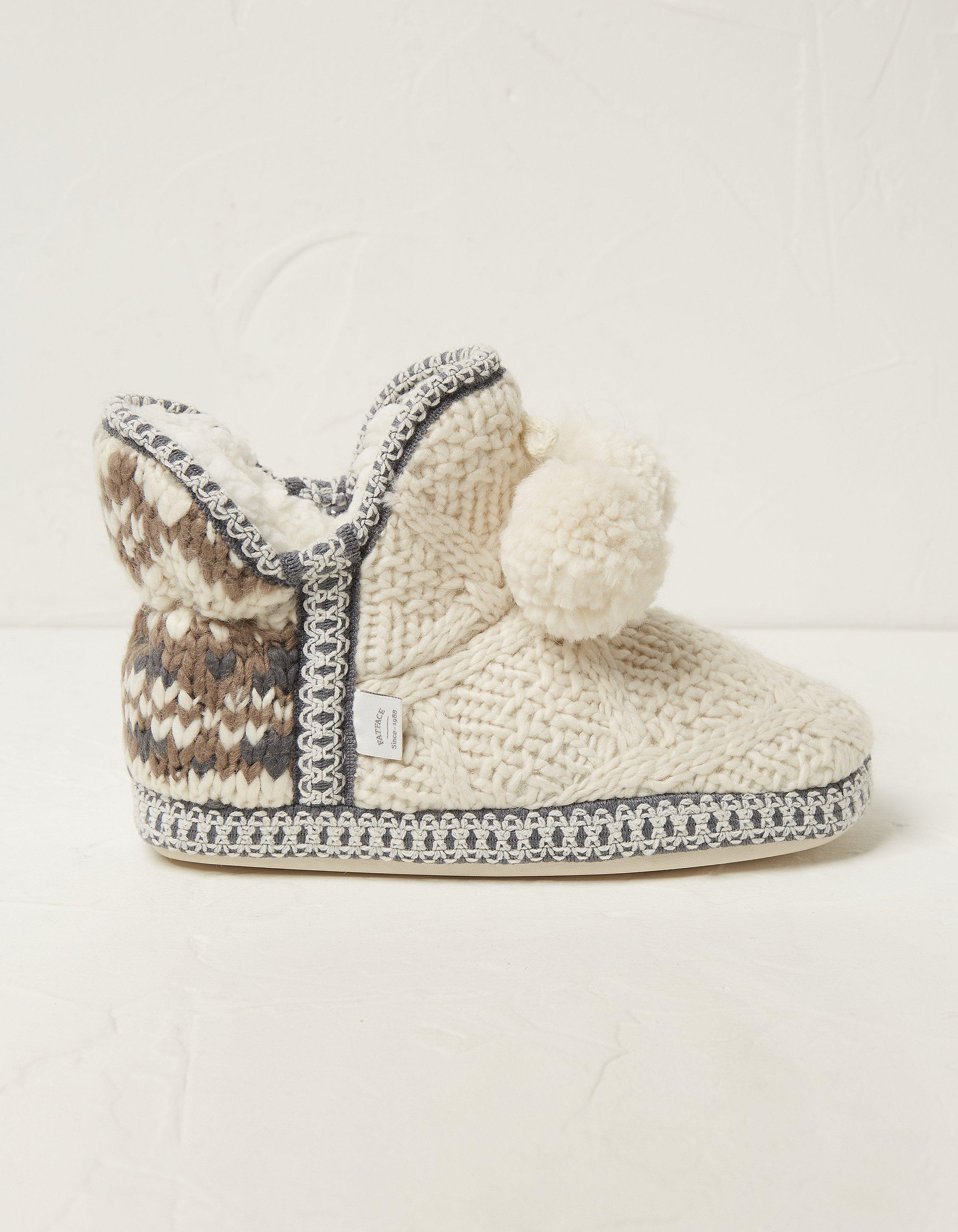 Fairisle discount boot slippers