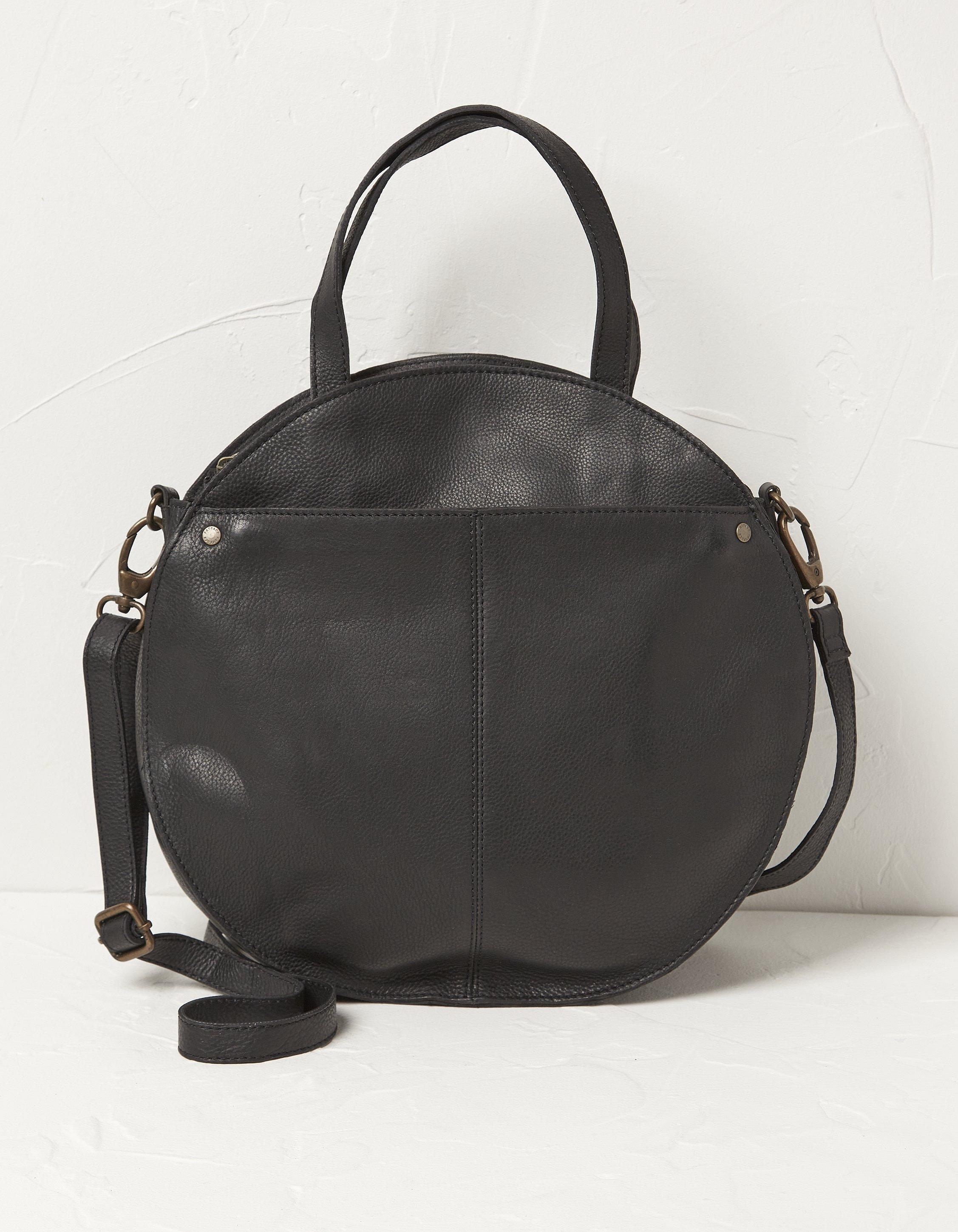 Black circle handbag sale