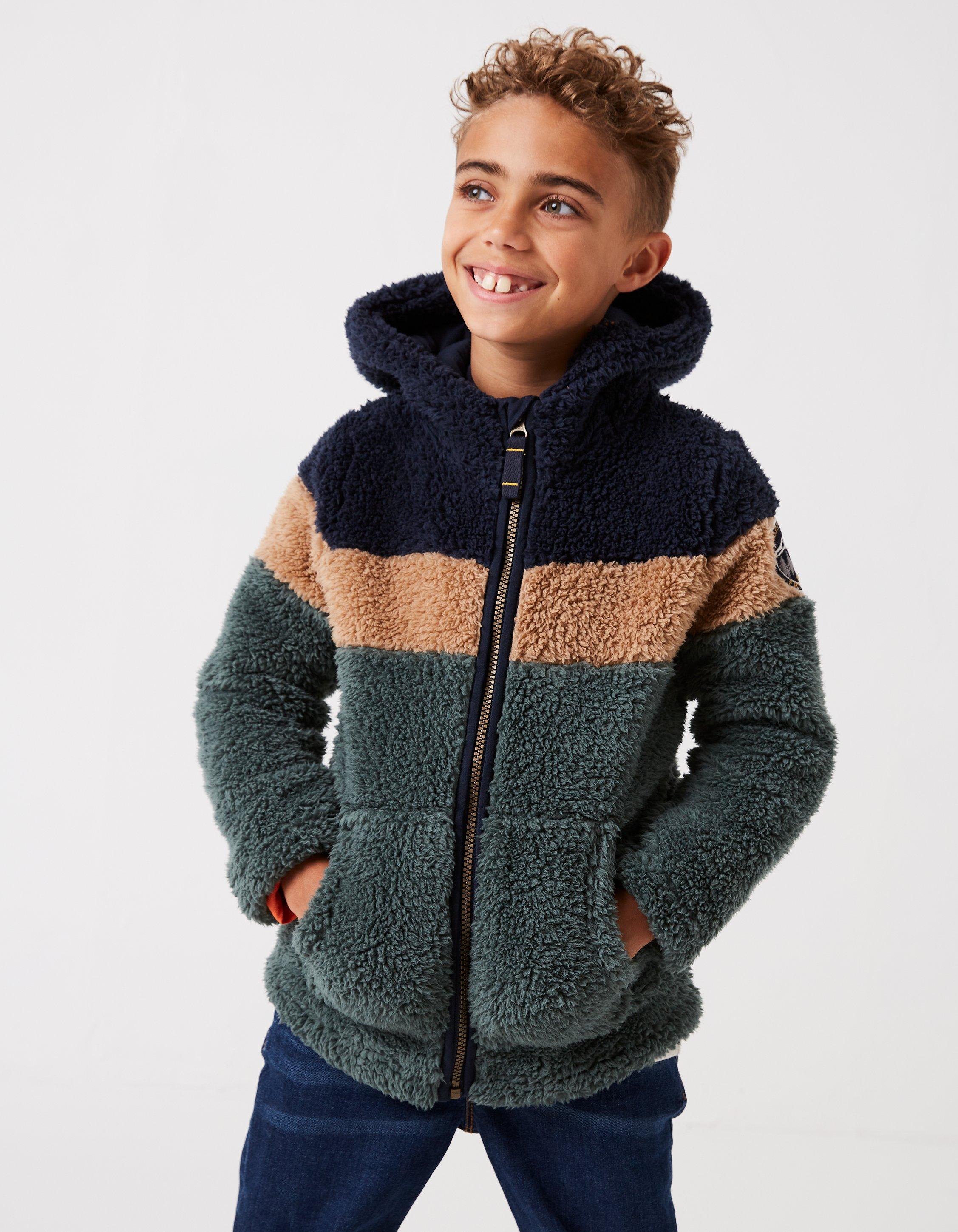 Boys borg lined outlet hoodie