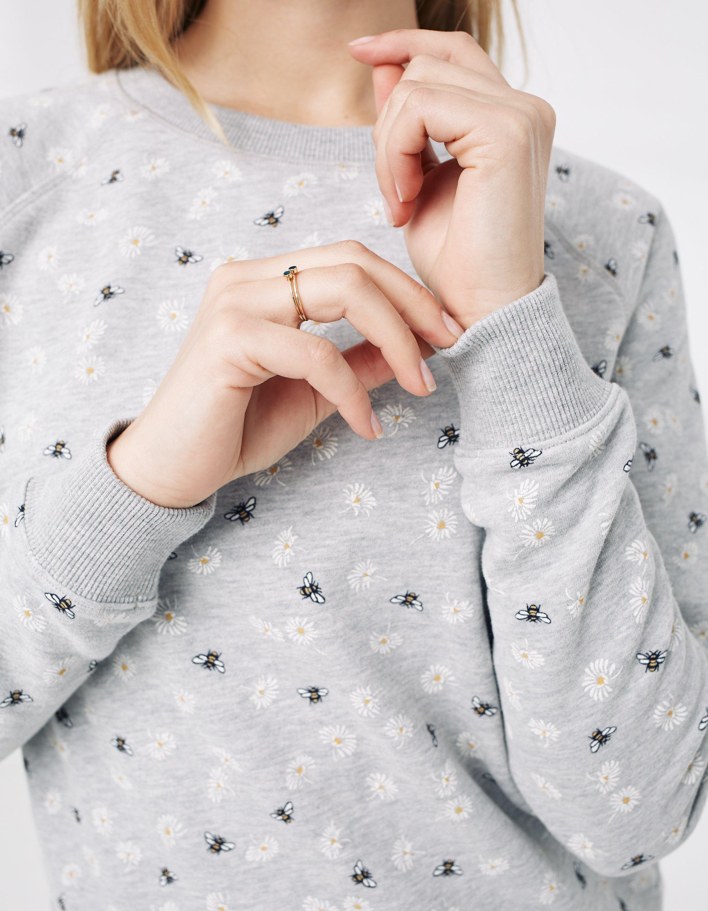 J crew embellished discount sweatshirt