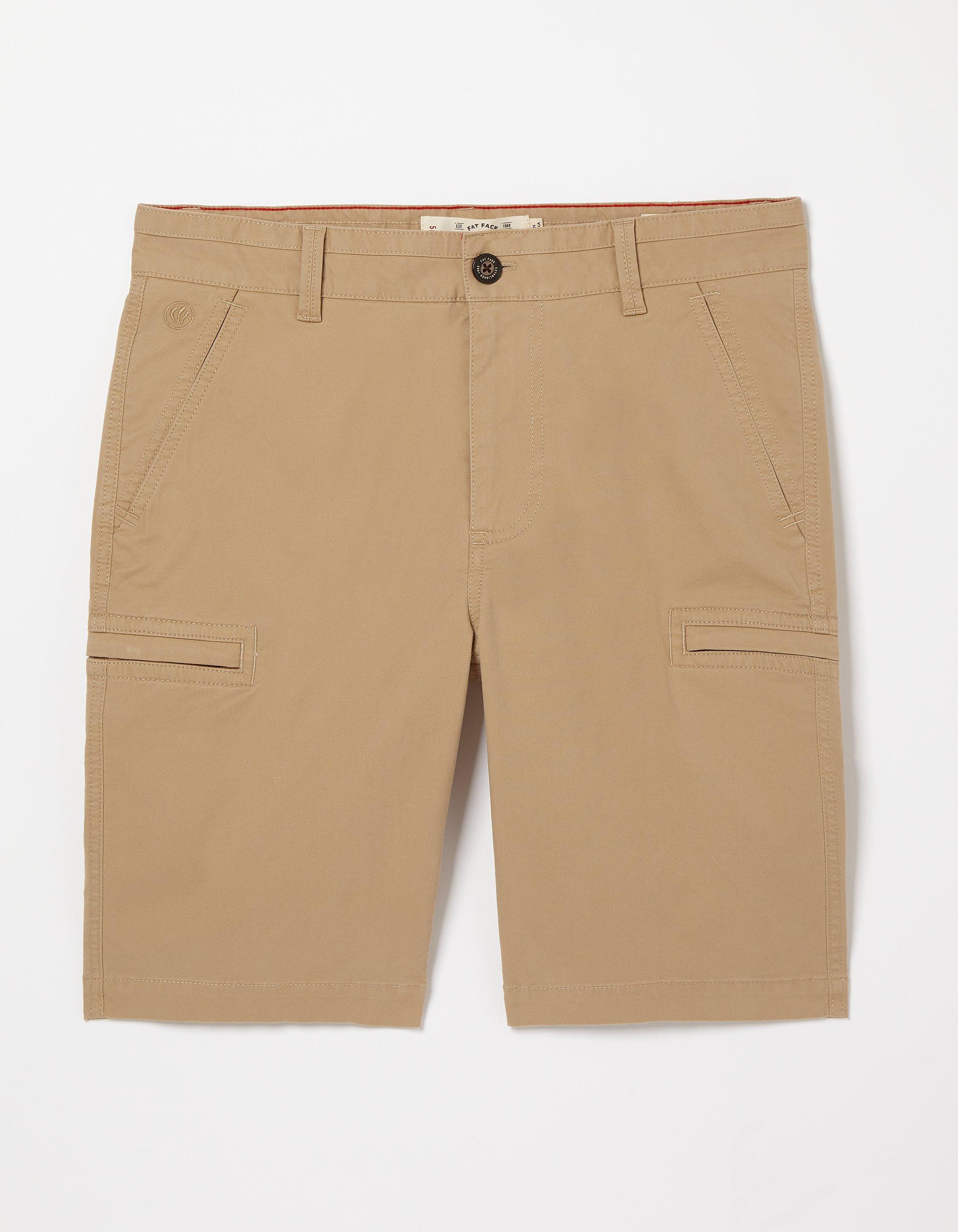 Khaki hot sale utility shorts