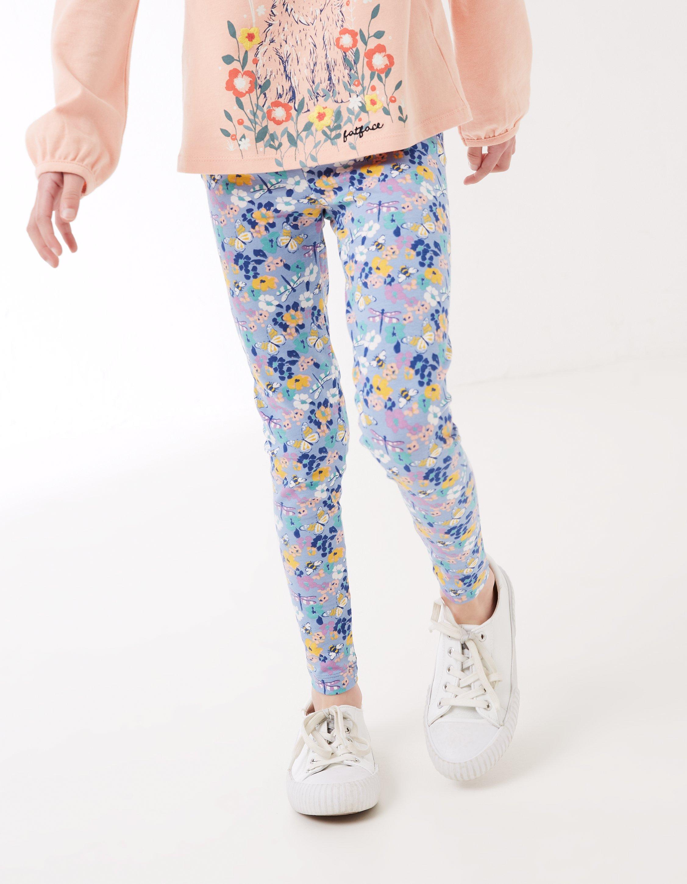 Two-Pack Spring Floral Leggings, FatFace.com