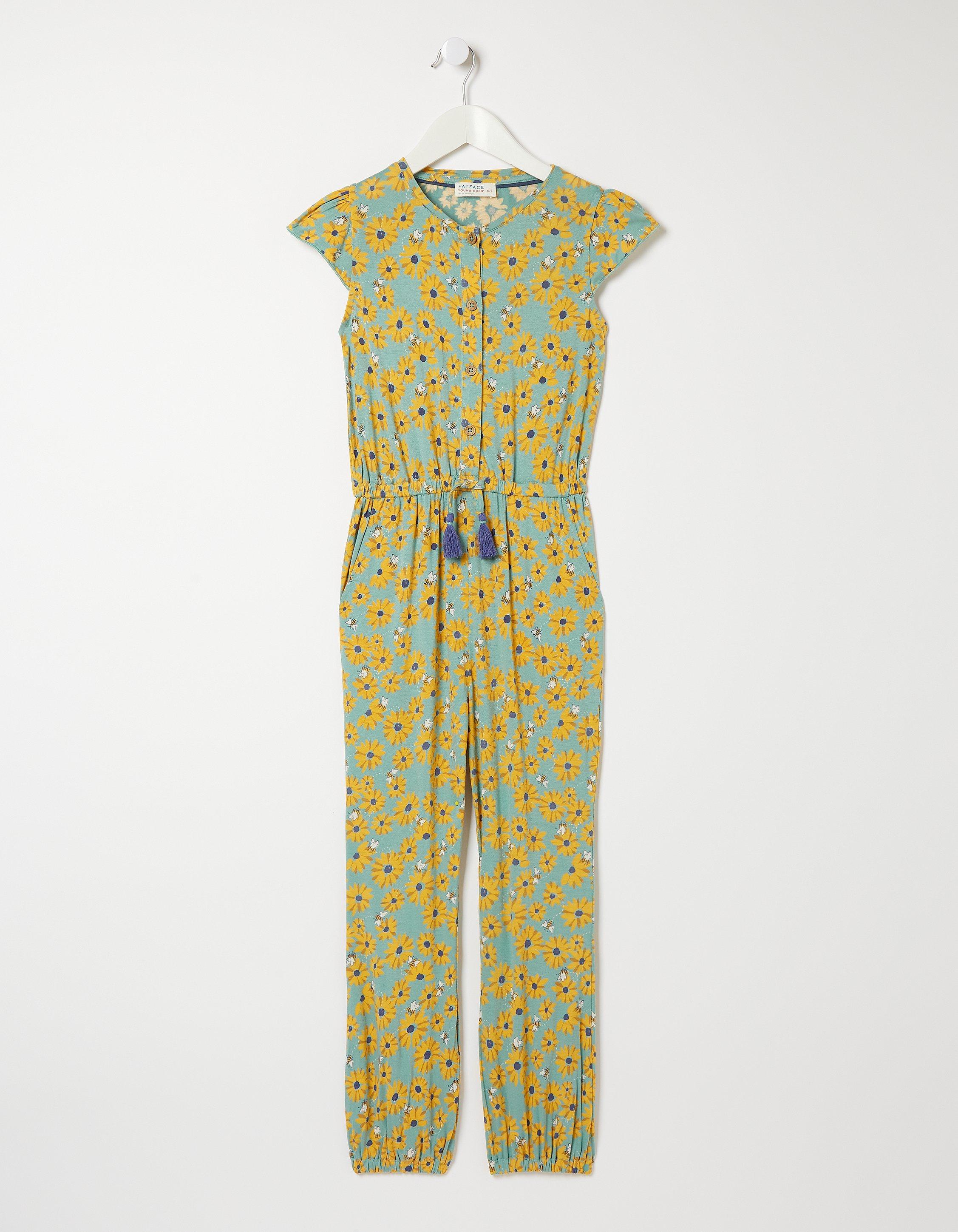 Sunflower store print jumpsuit