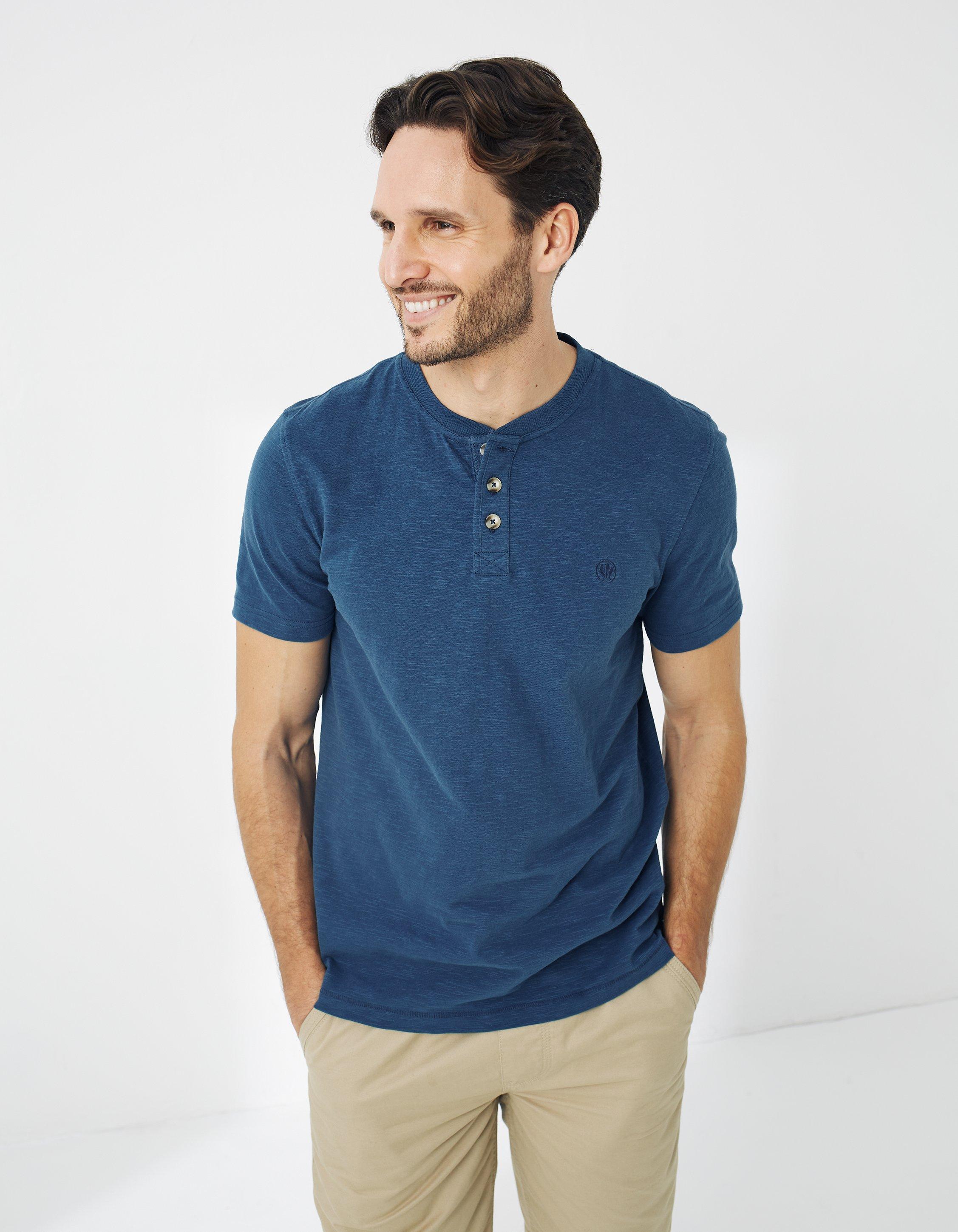 Henley t shirts for men sale