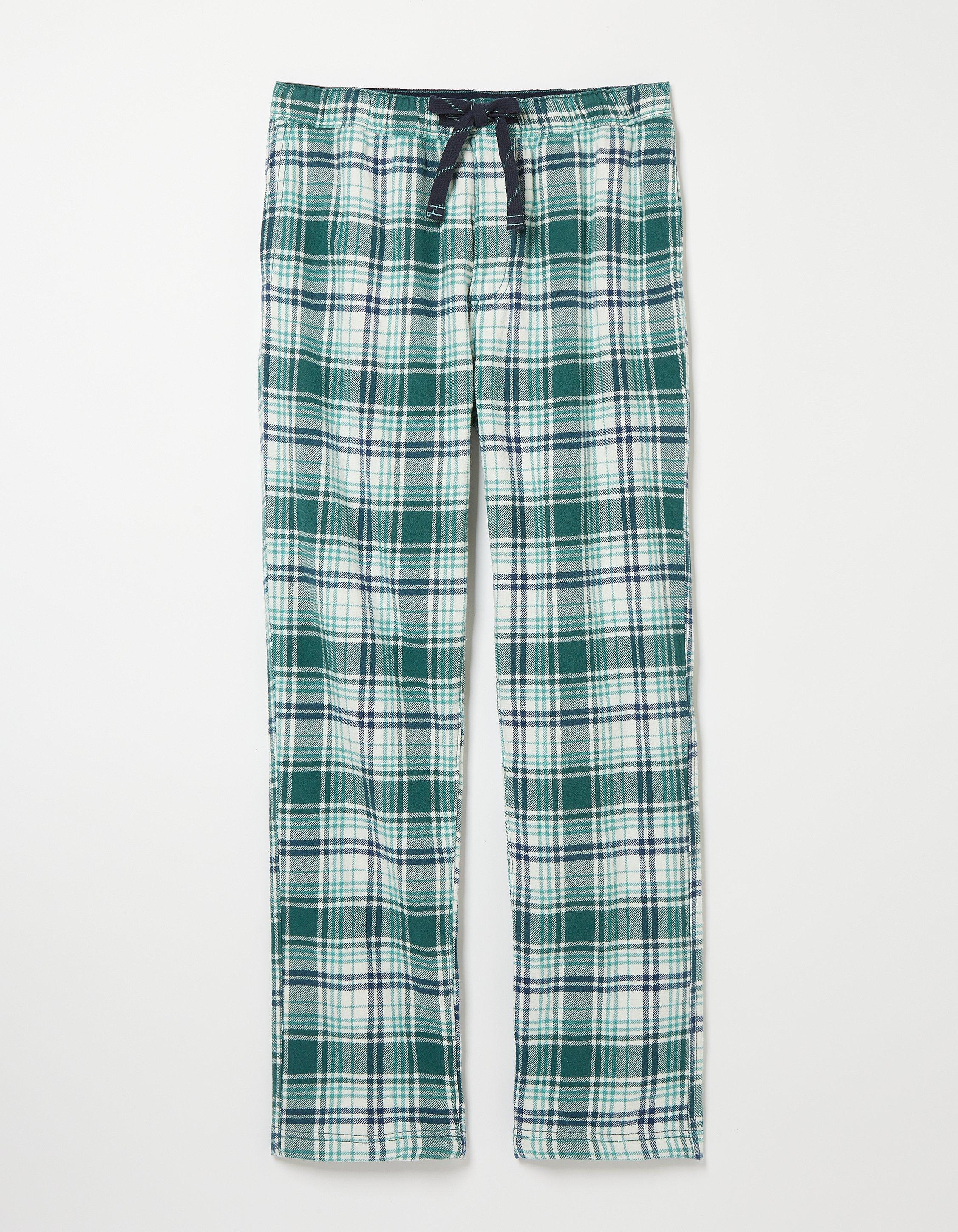 Checked discount pj bottoms