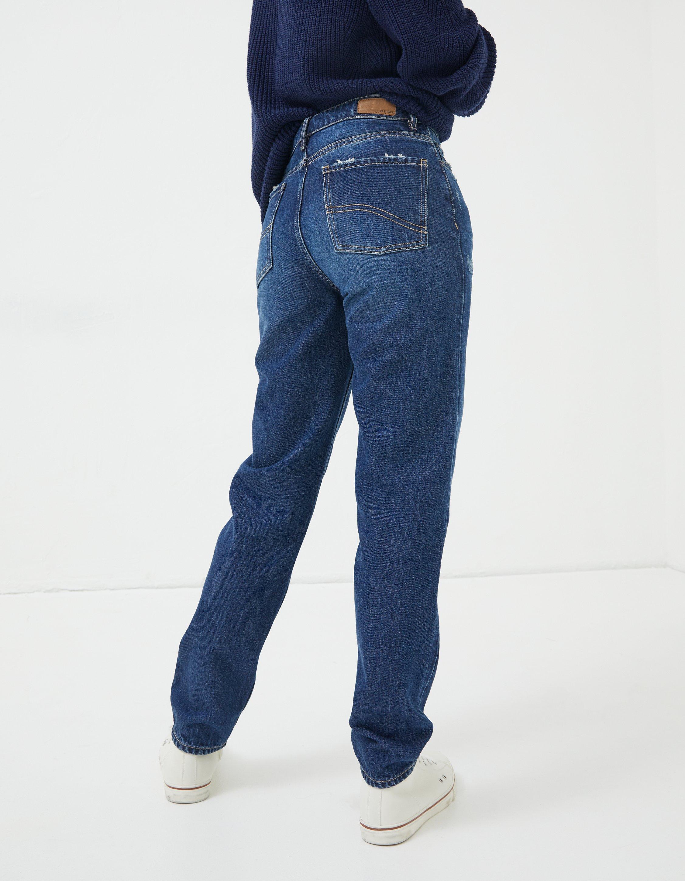 Responsible, Petite, Curvy-Fit High-Rise Wide-Leg Jeans, Dark Wash - d/C  Jeans