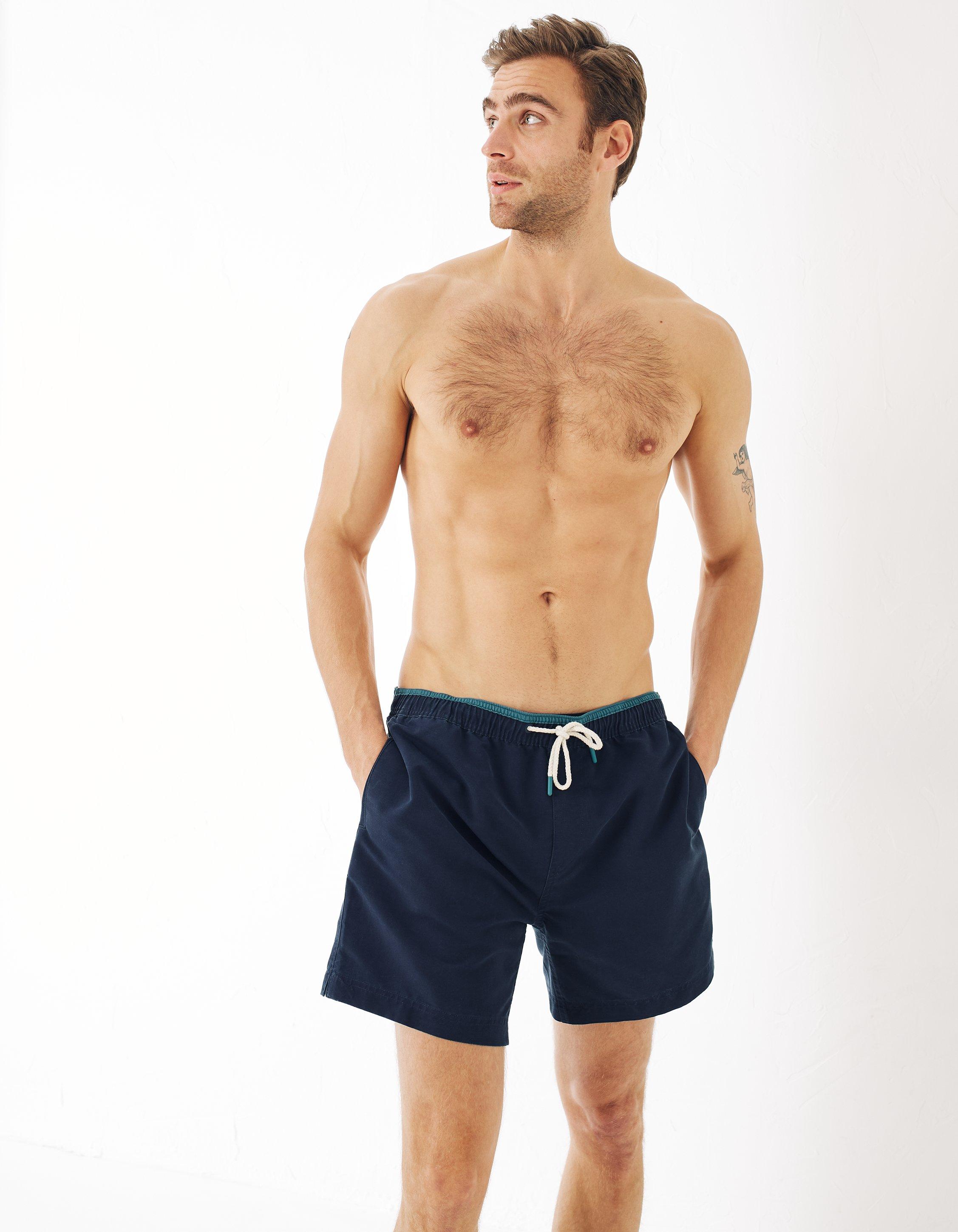 Mens plain sales swim shorts