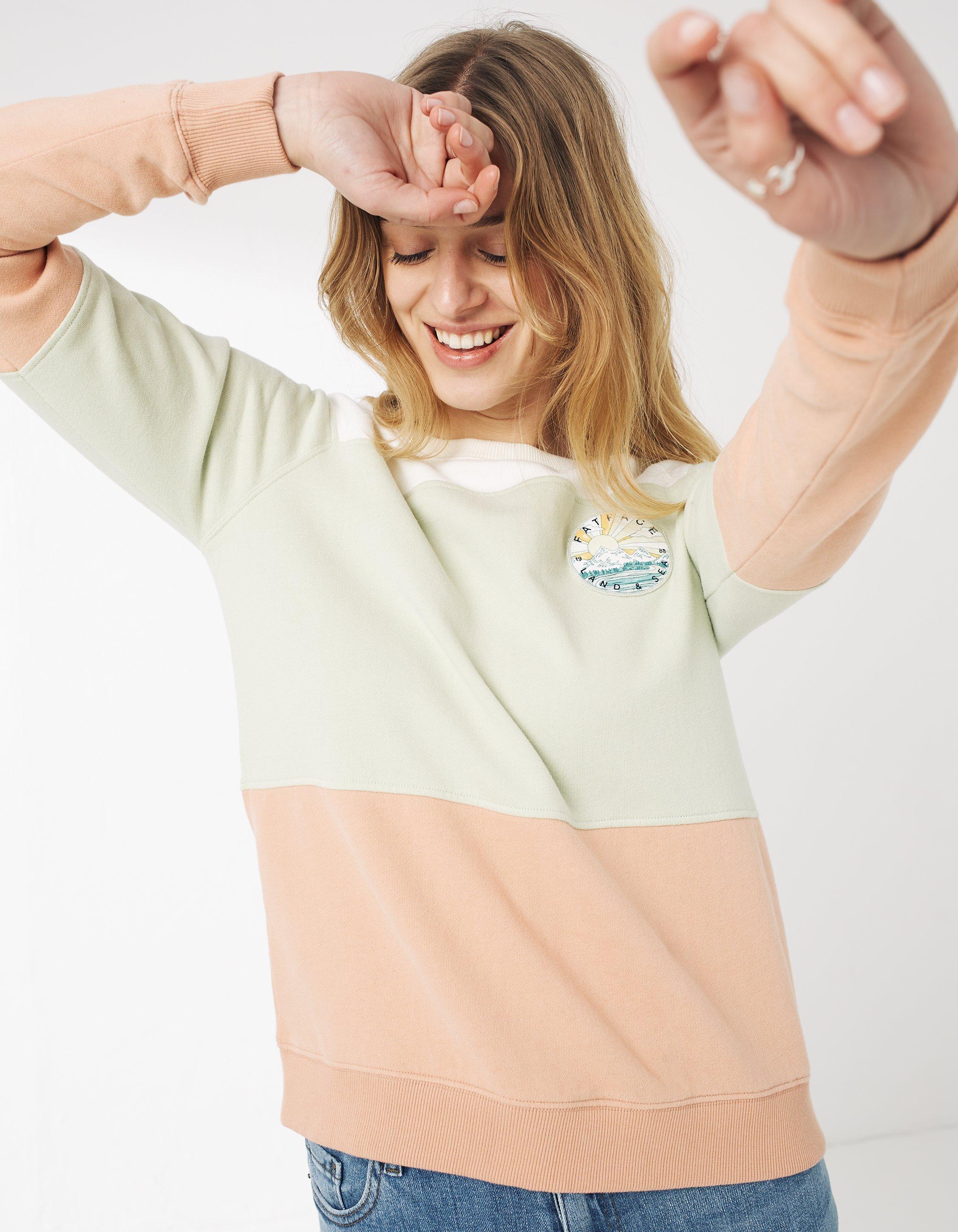 Colourblock Round-Neck Sweatshirt