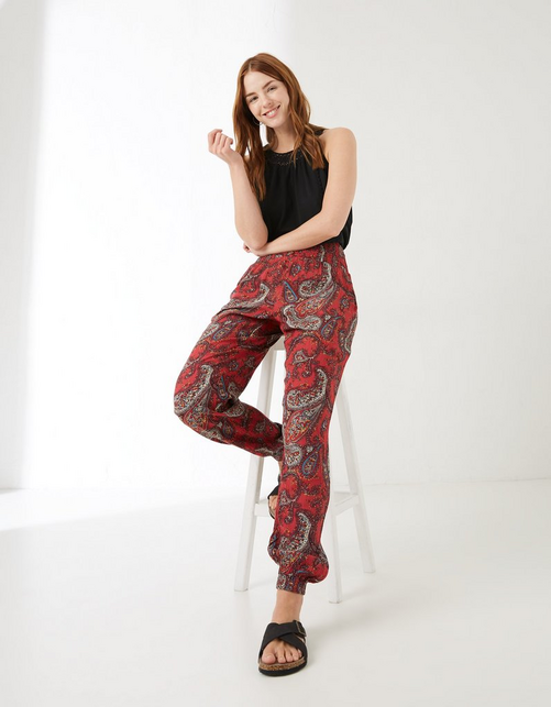 Sunkissed Paisley Trousers