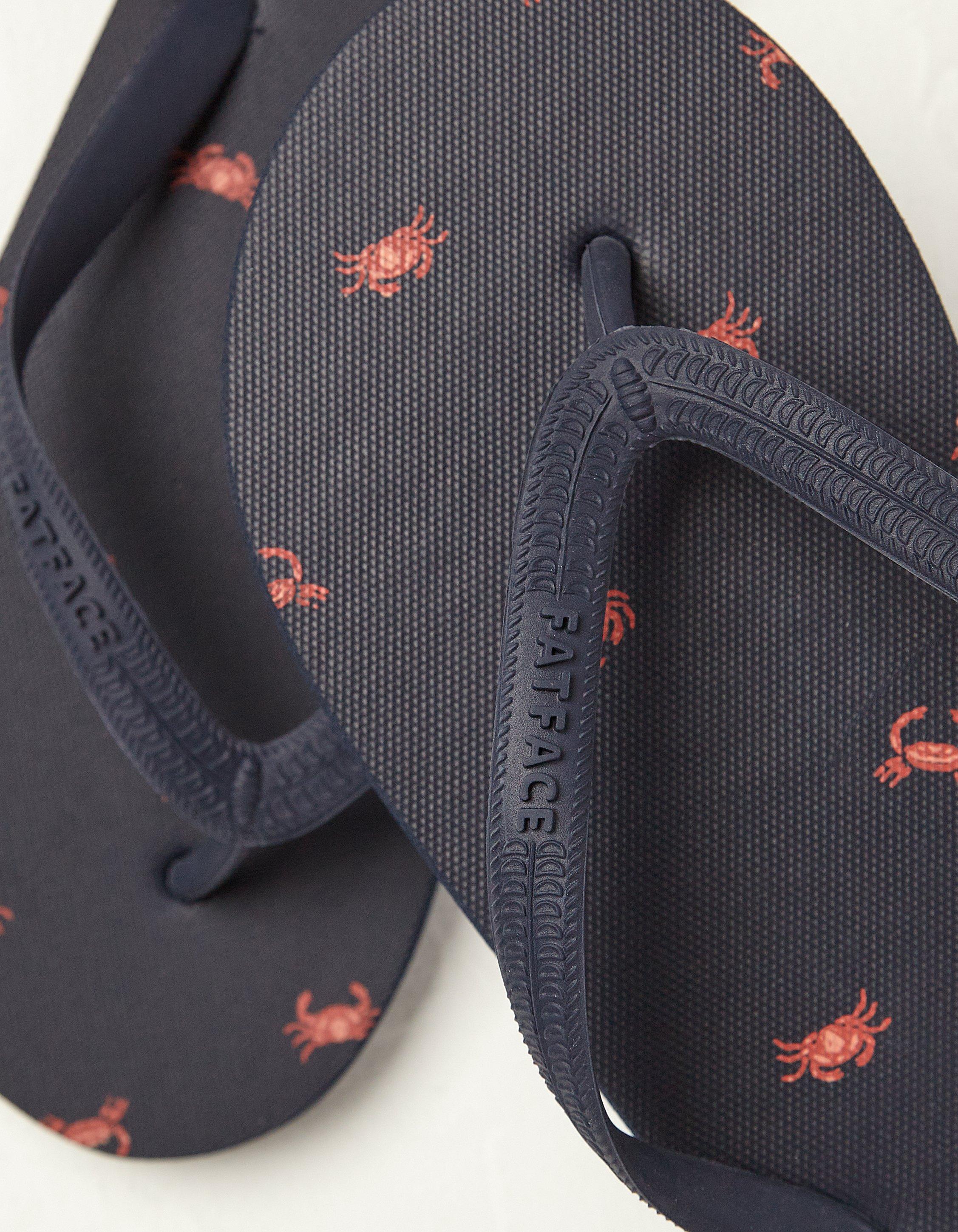 Crab store flip flops