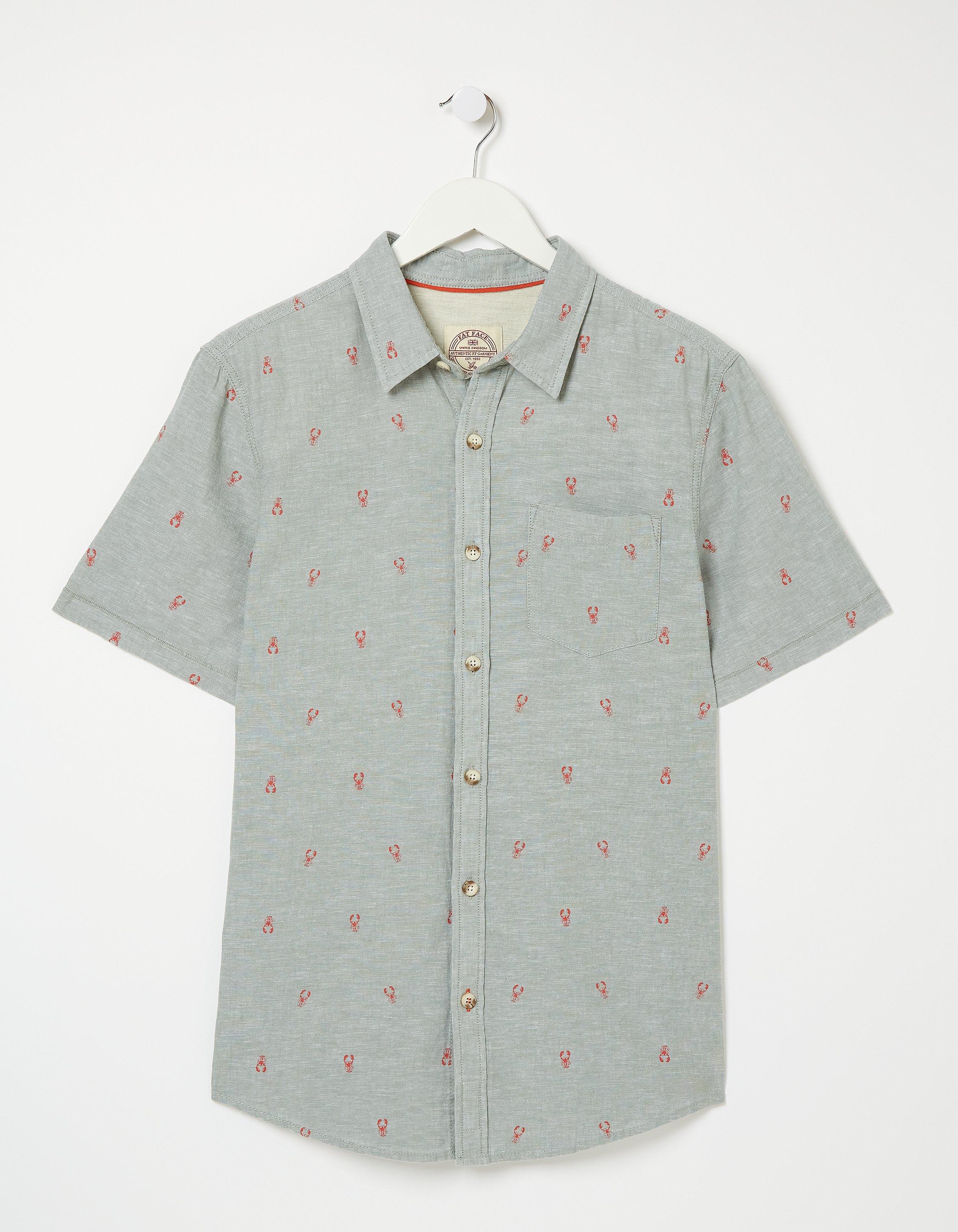 lobster print shirt