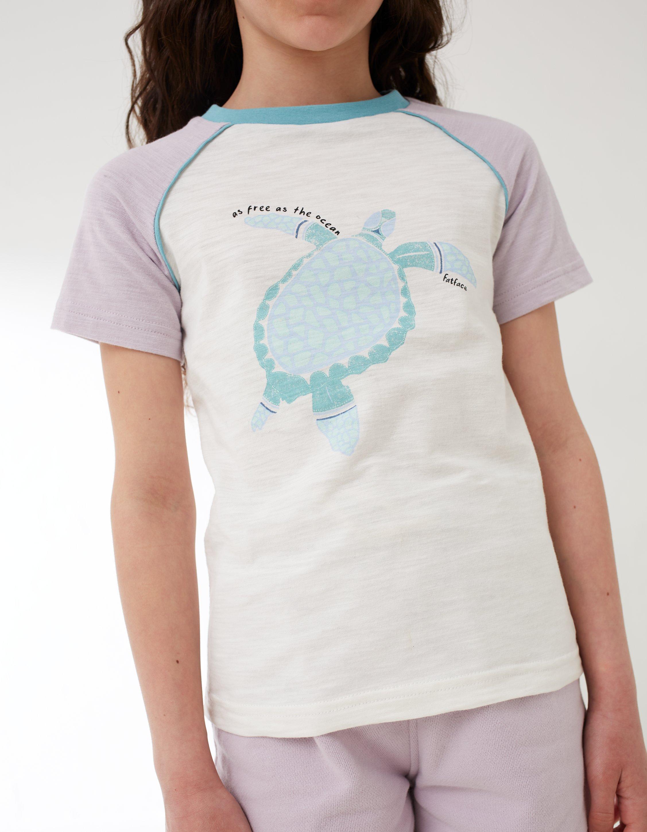  Toddler T-Shirt Ocean Turtle Animals Ocean Cotton