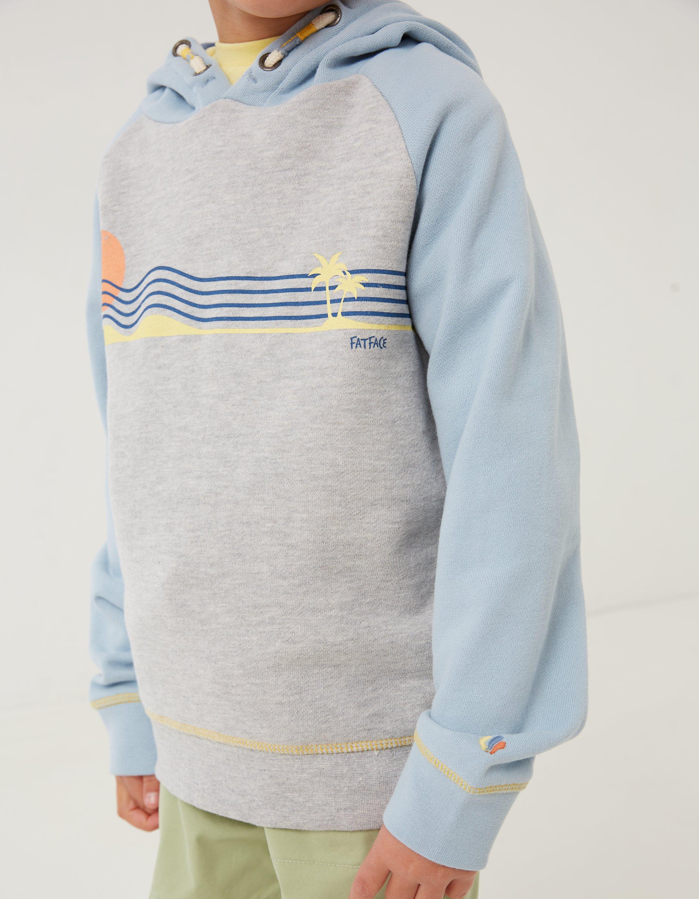 Retro Surf Popover Hoodie