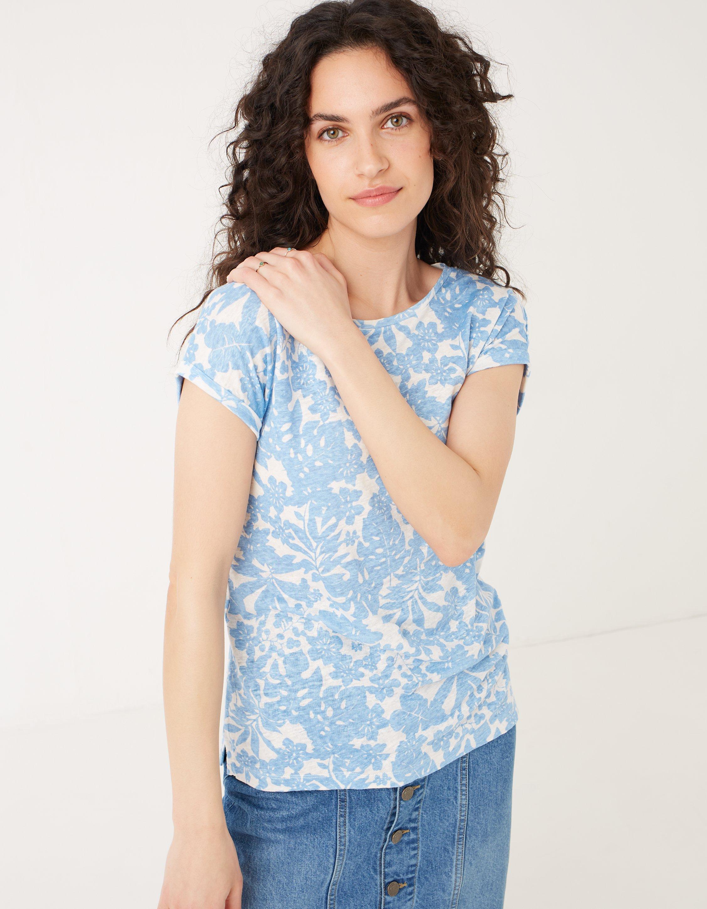 fatface layla linen tee