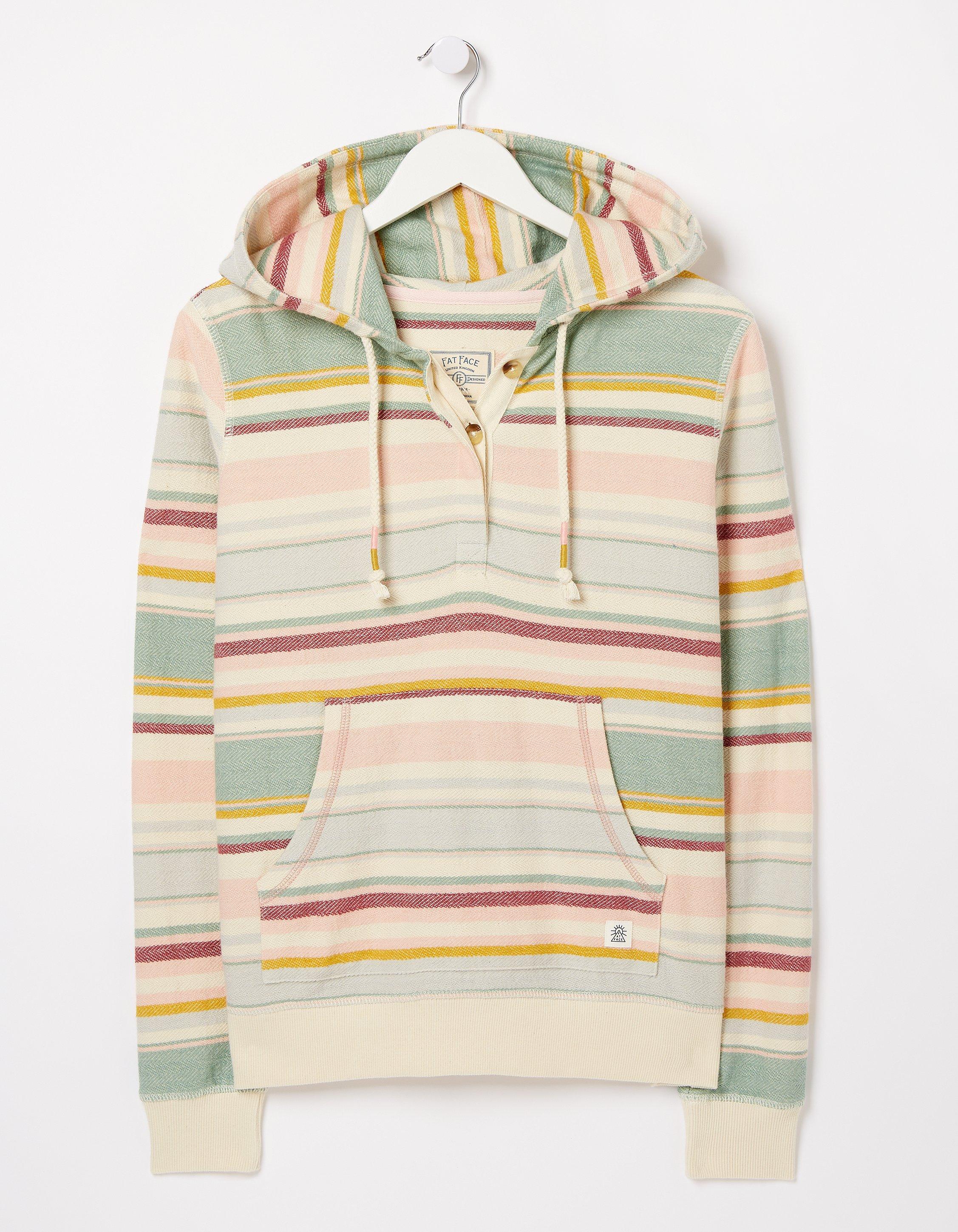 Relaxed Mini Geo Textured Hoodie