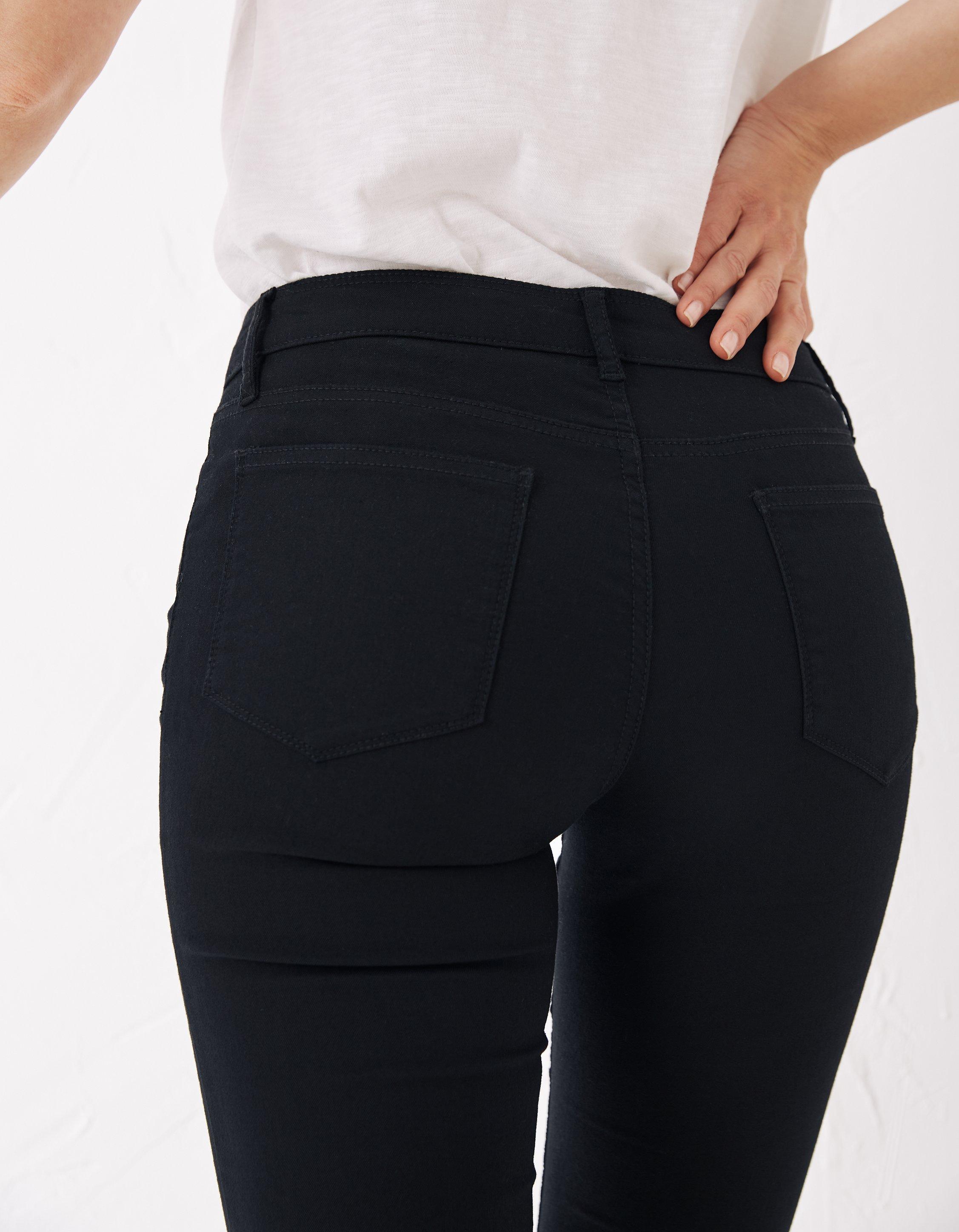 Black Five Pocket Jeggings, FatFace.com