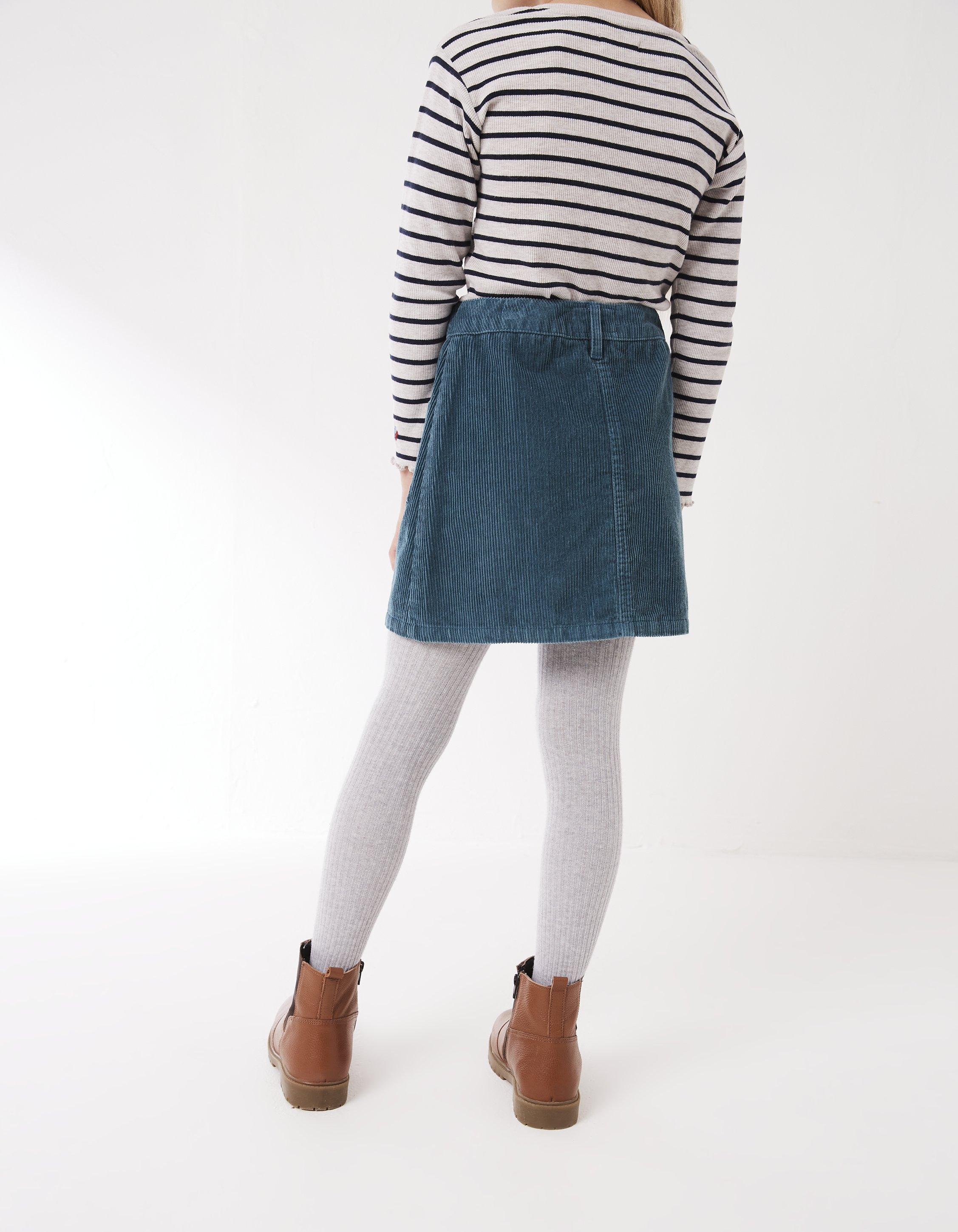 Navy cord outlet skirt fat face