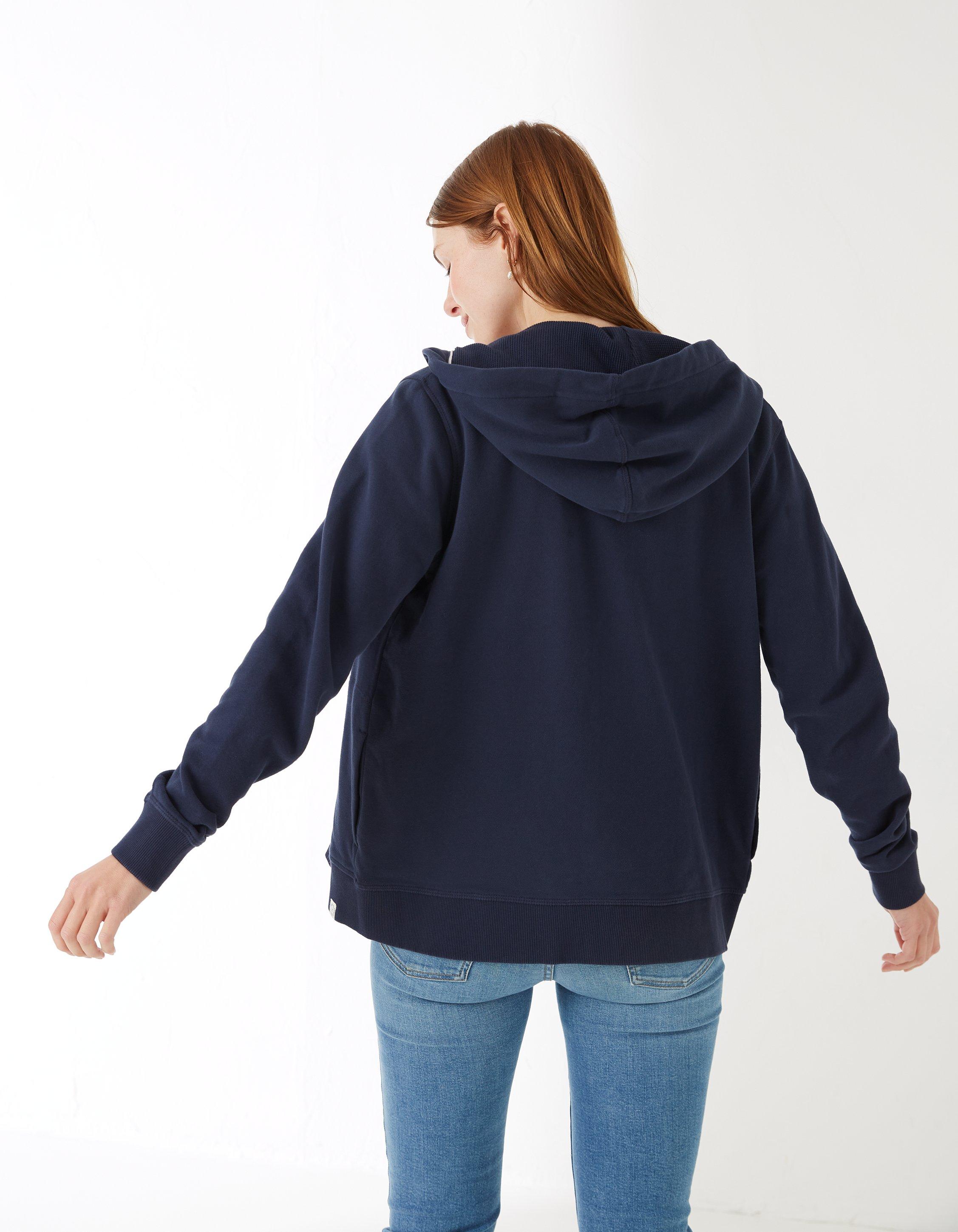 Fleece Oversized Lounger Zip Hoodie – Suzy & Me Collection