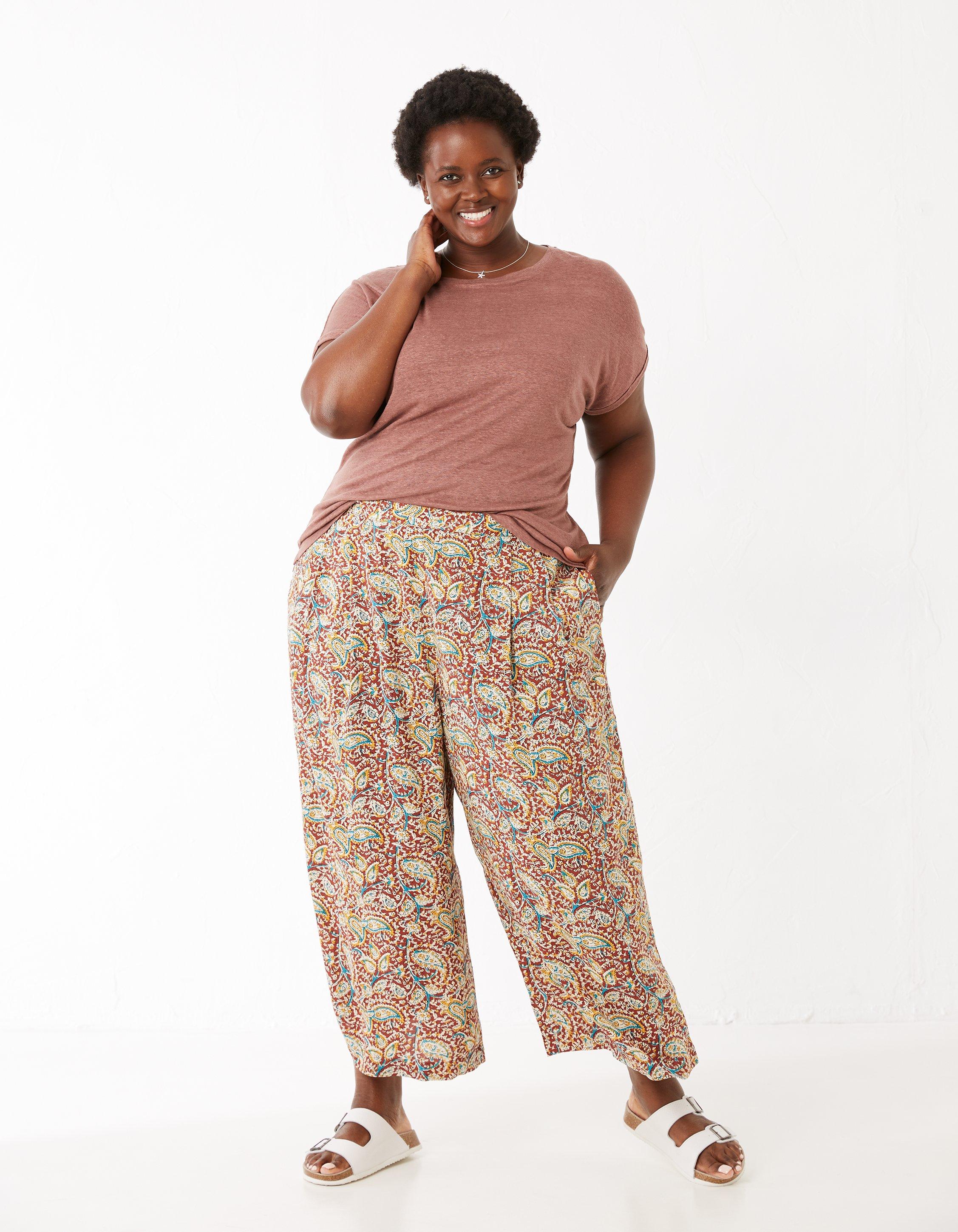 Fat face shop cropped trousers