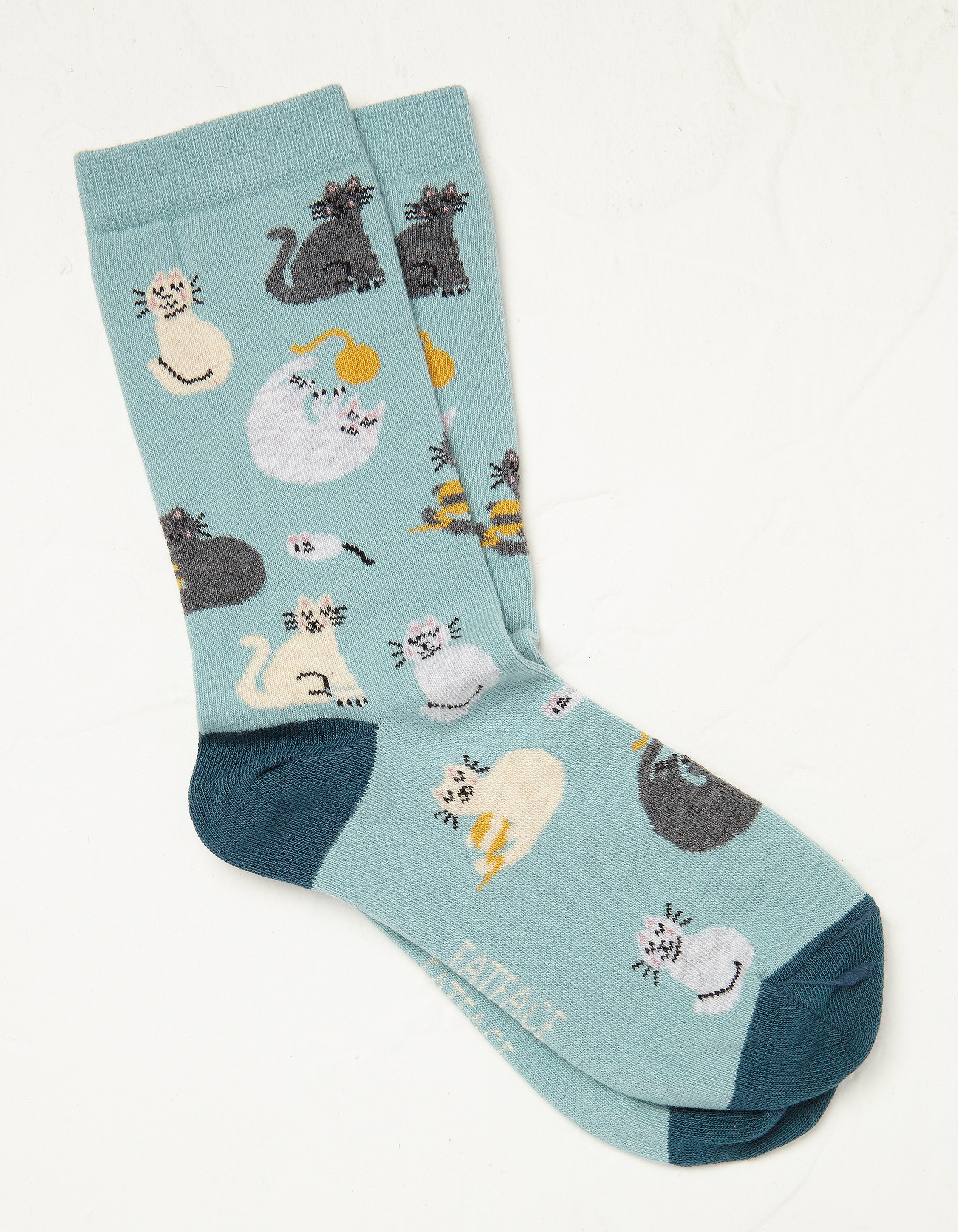 One Pack Lazy Cats Socks