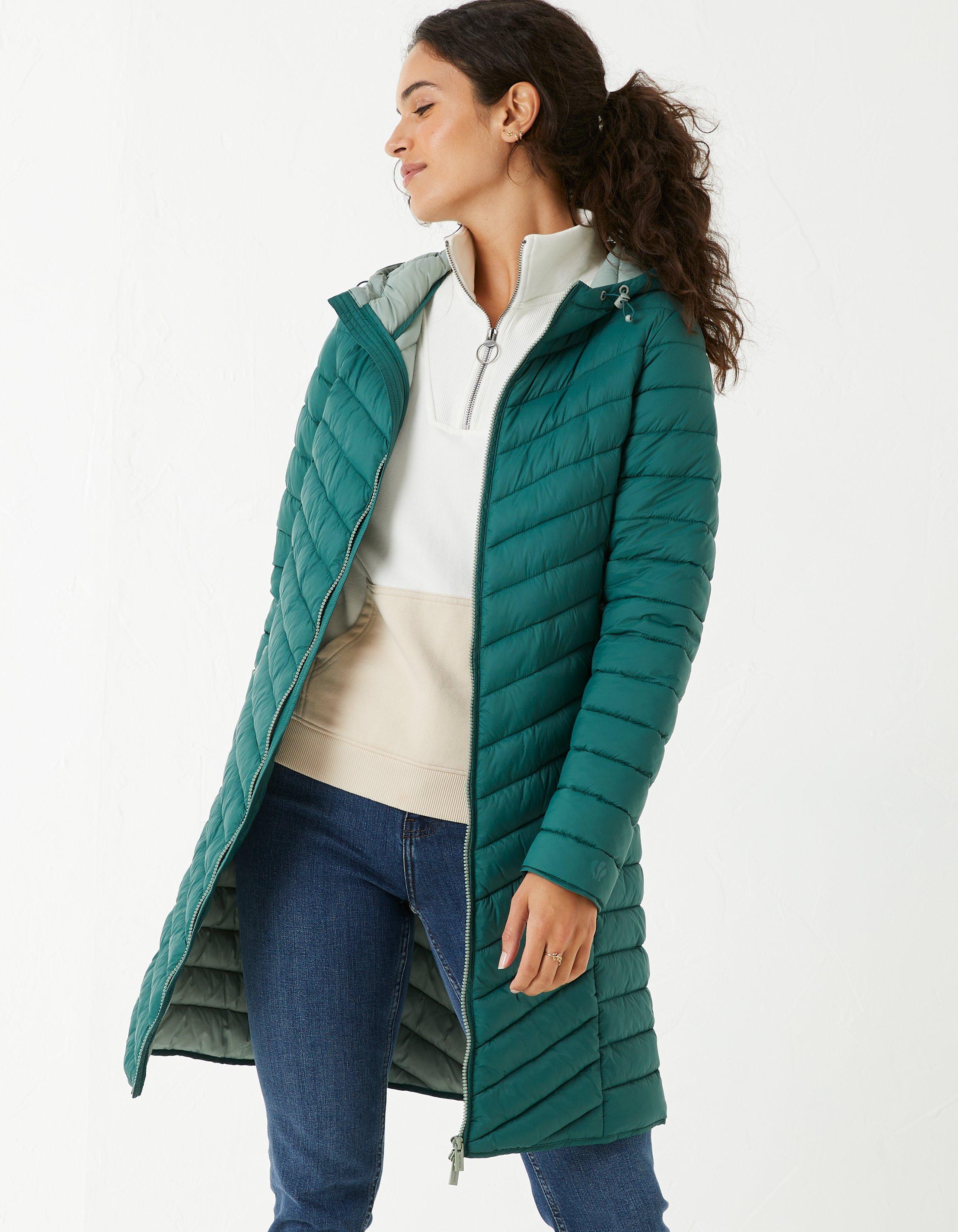 Louisa longline cheap puffer jacket