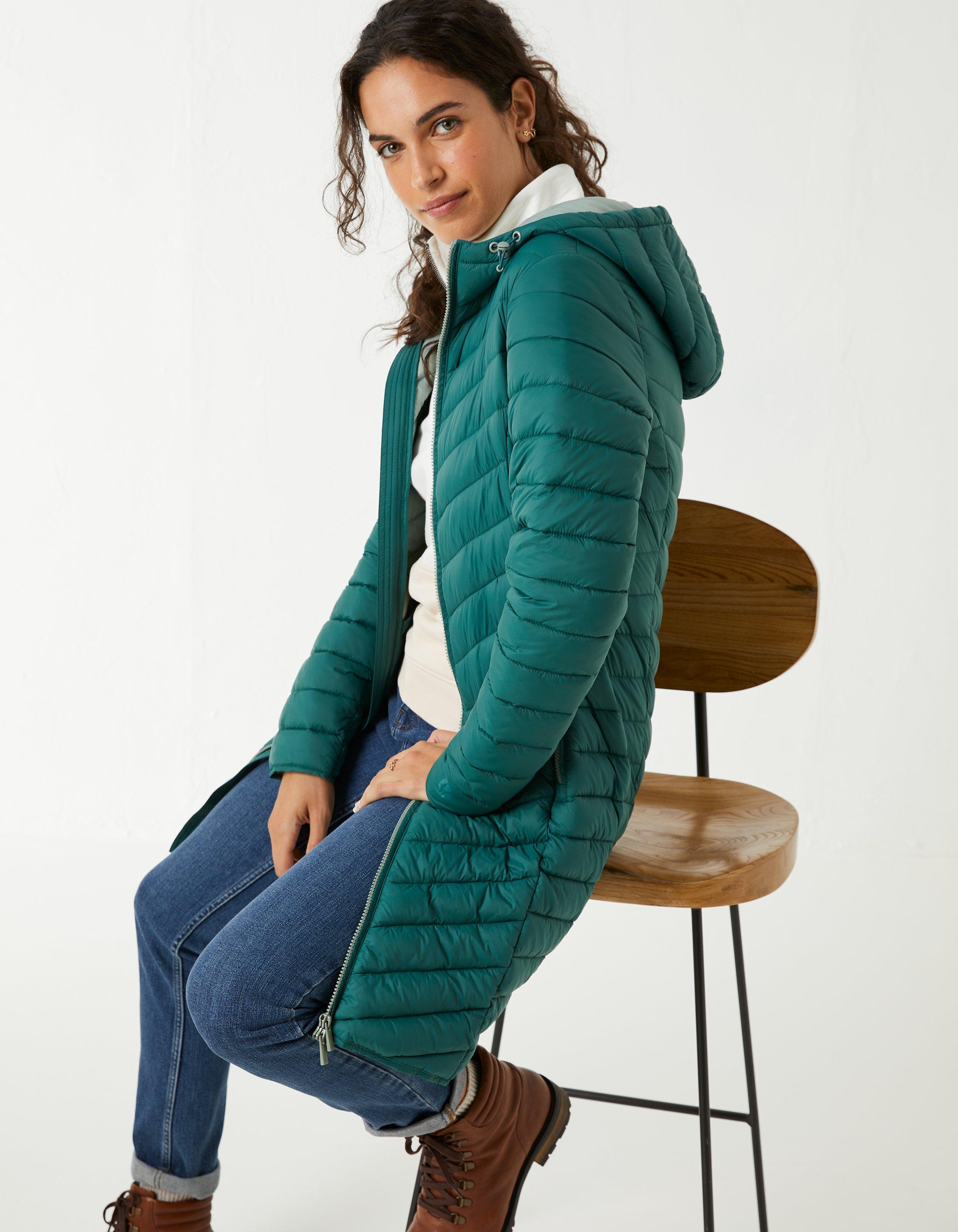 Fat face louisa long puffer coat best sale