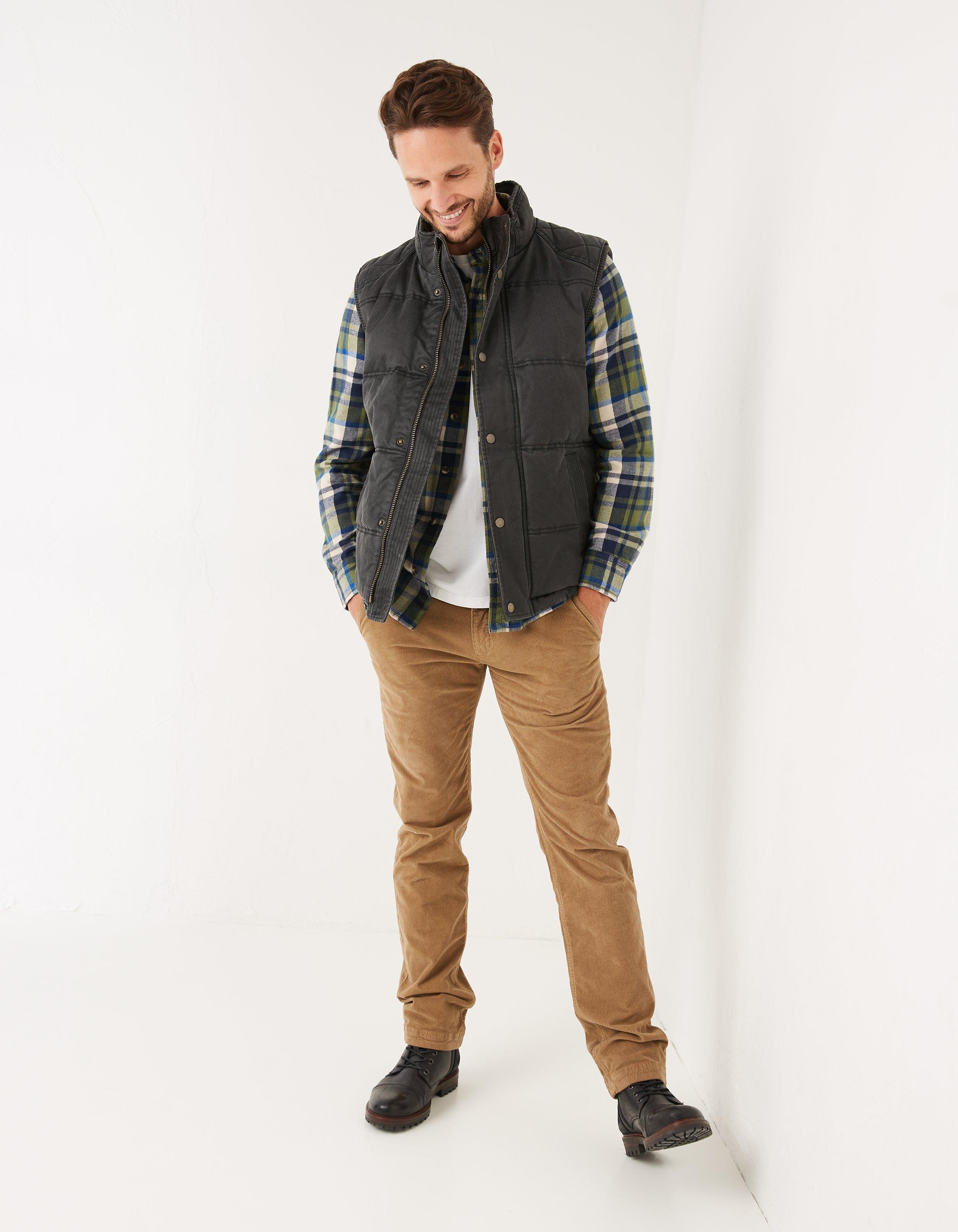 Fat face mens sale gilet sale