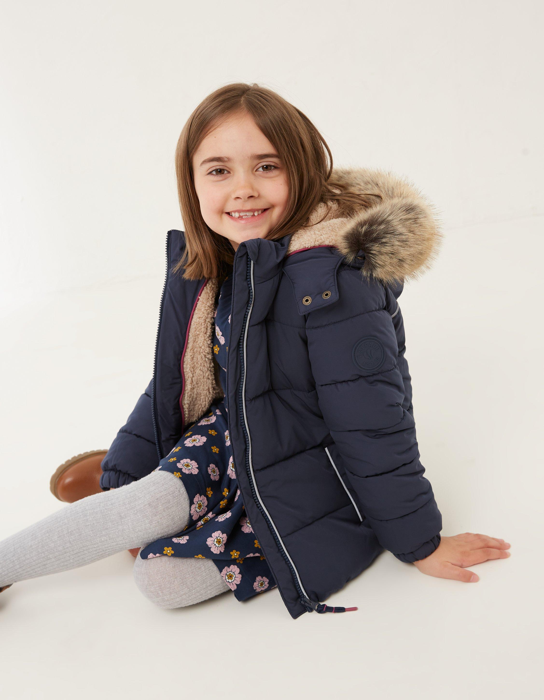 Girls padded clearance jacket