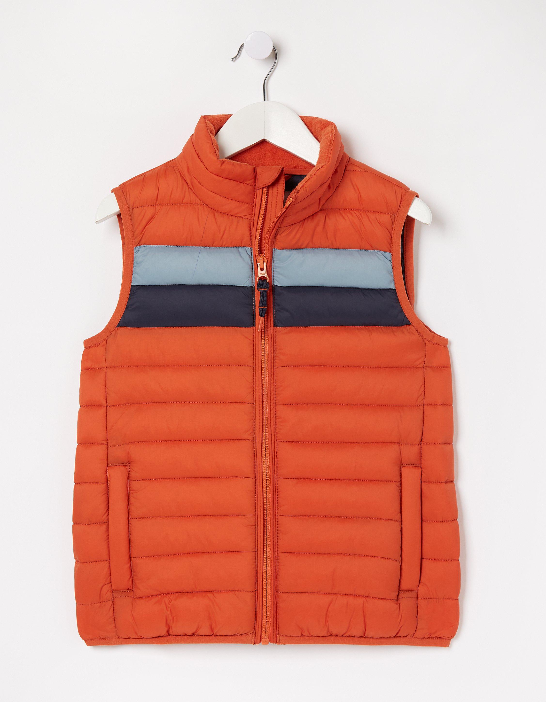 Boys on sale orange gilet