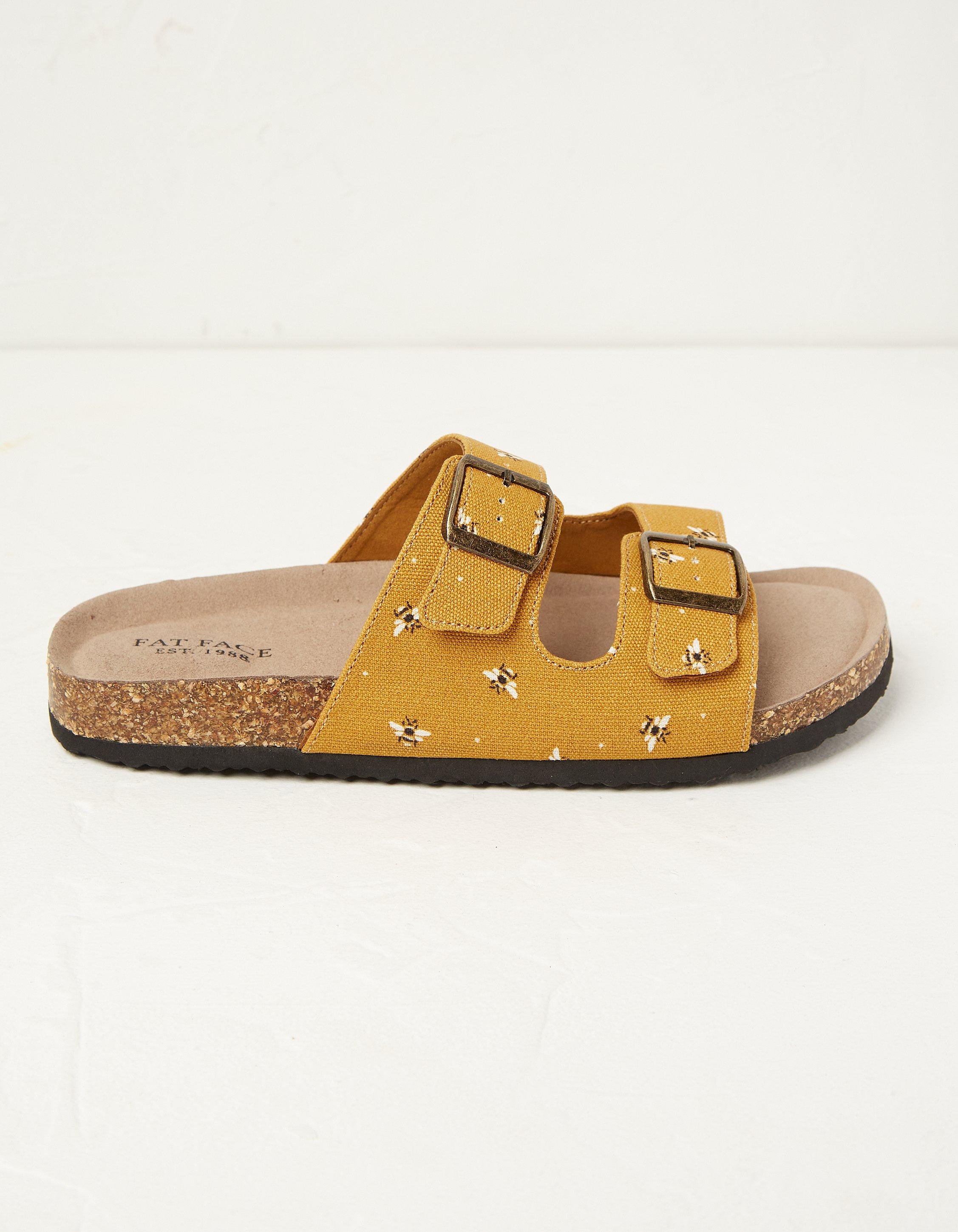 Mustard best sale sandals flat