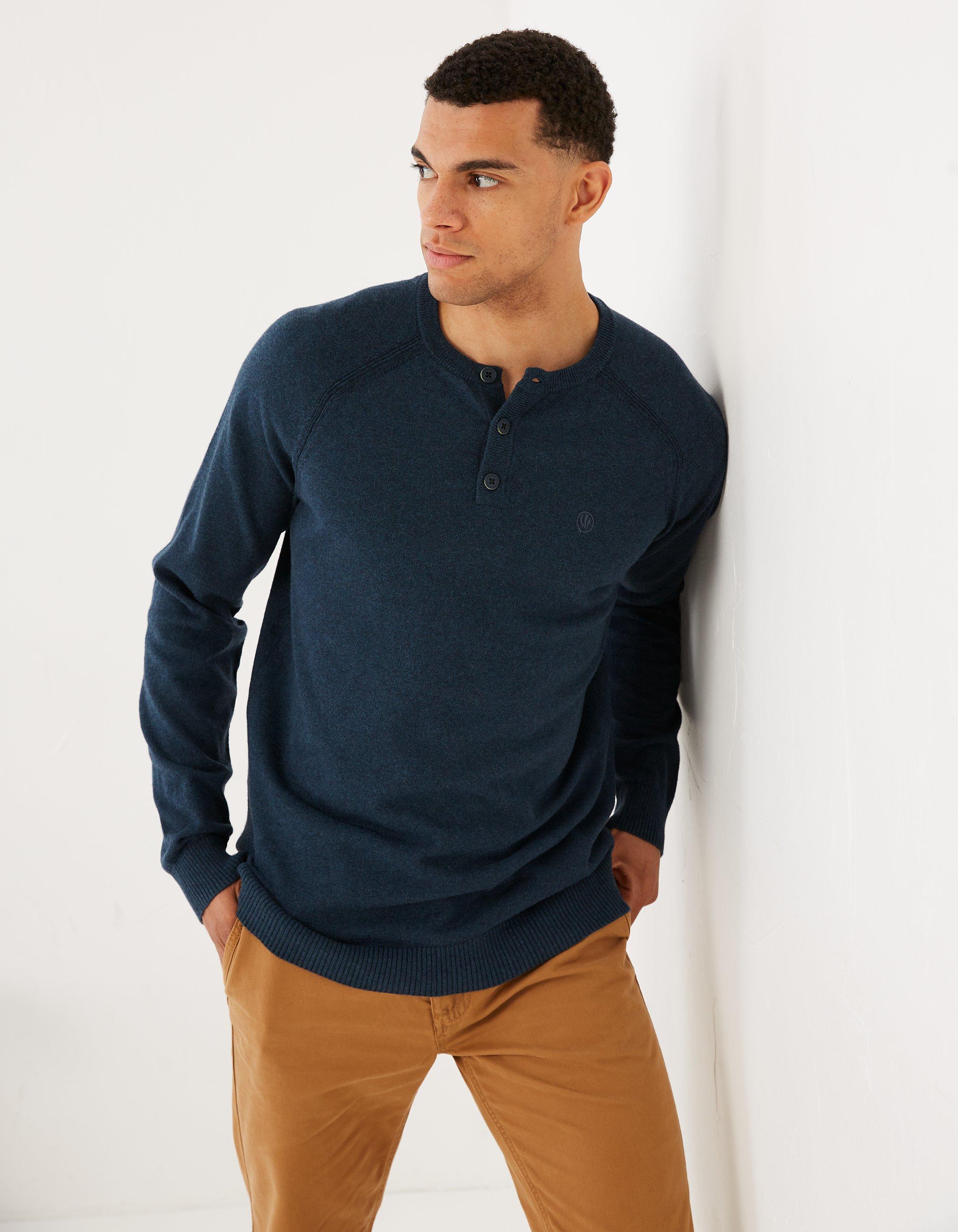 Braunton Henley Half Neck Sweatshirt