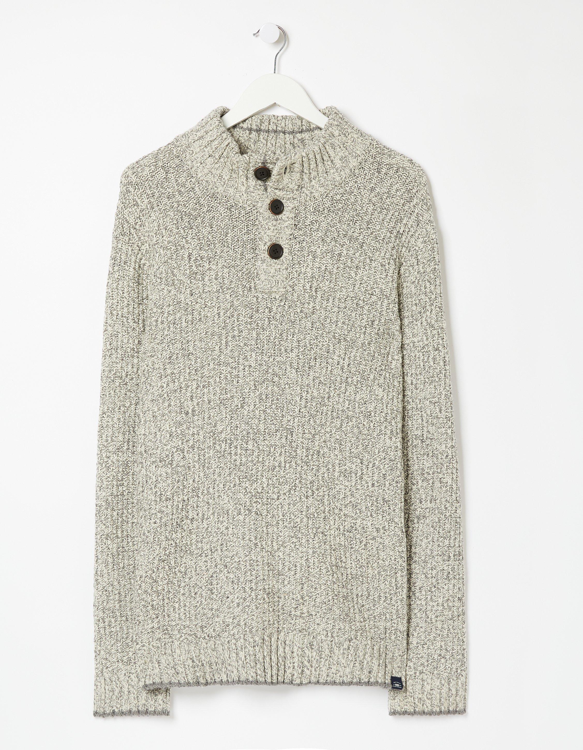 Fatface heather half online neck jumper