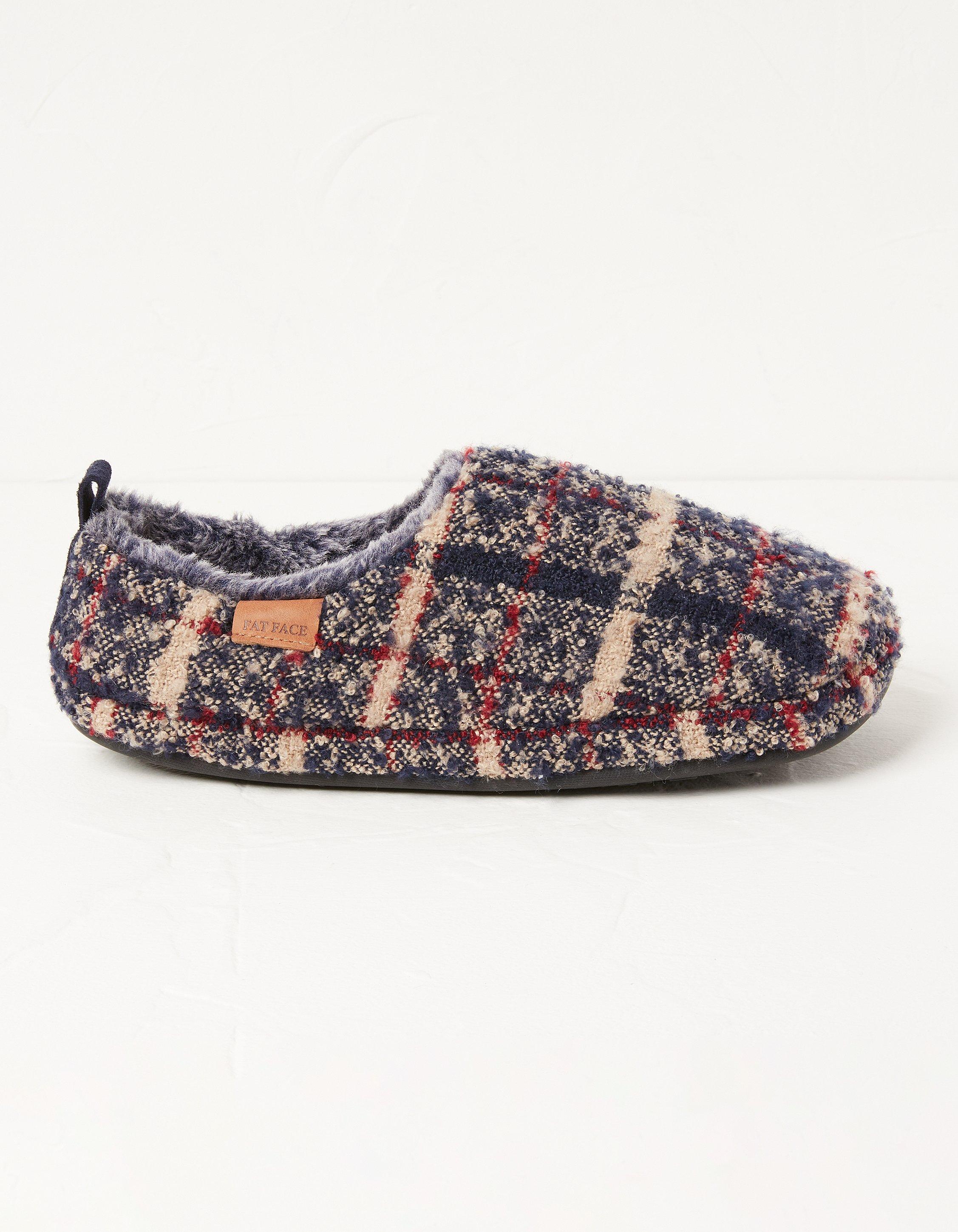 Fat face hot sale mule slippers