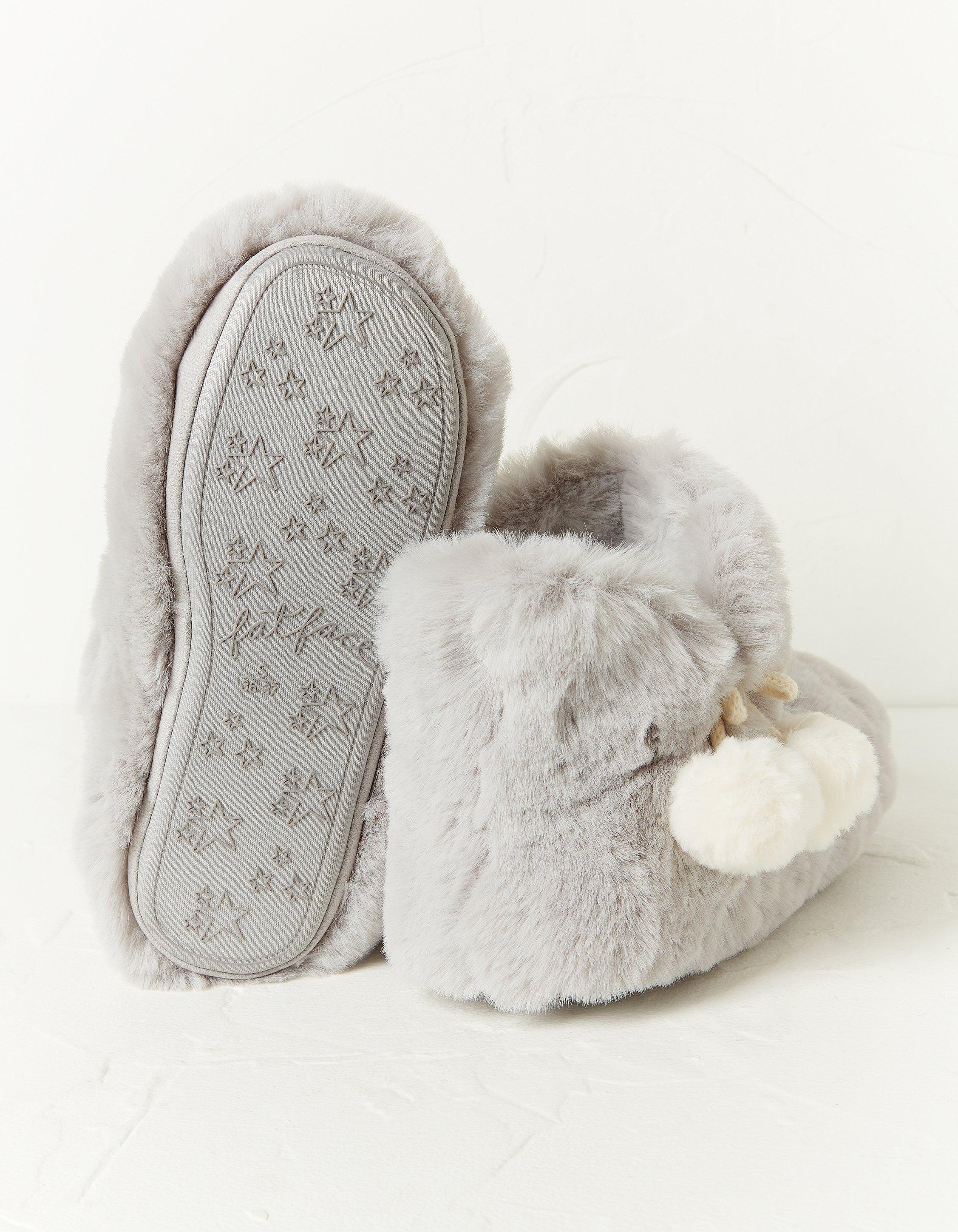 Freya Fluffy Slipper Boots