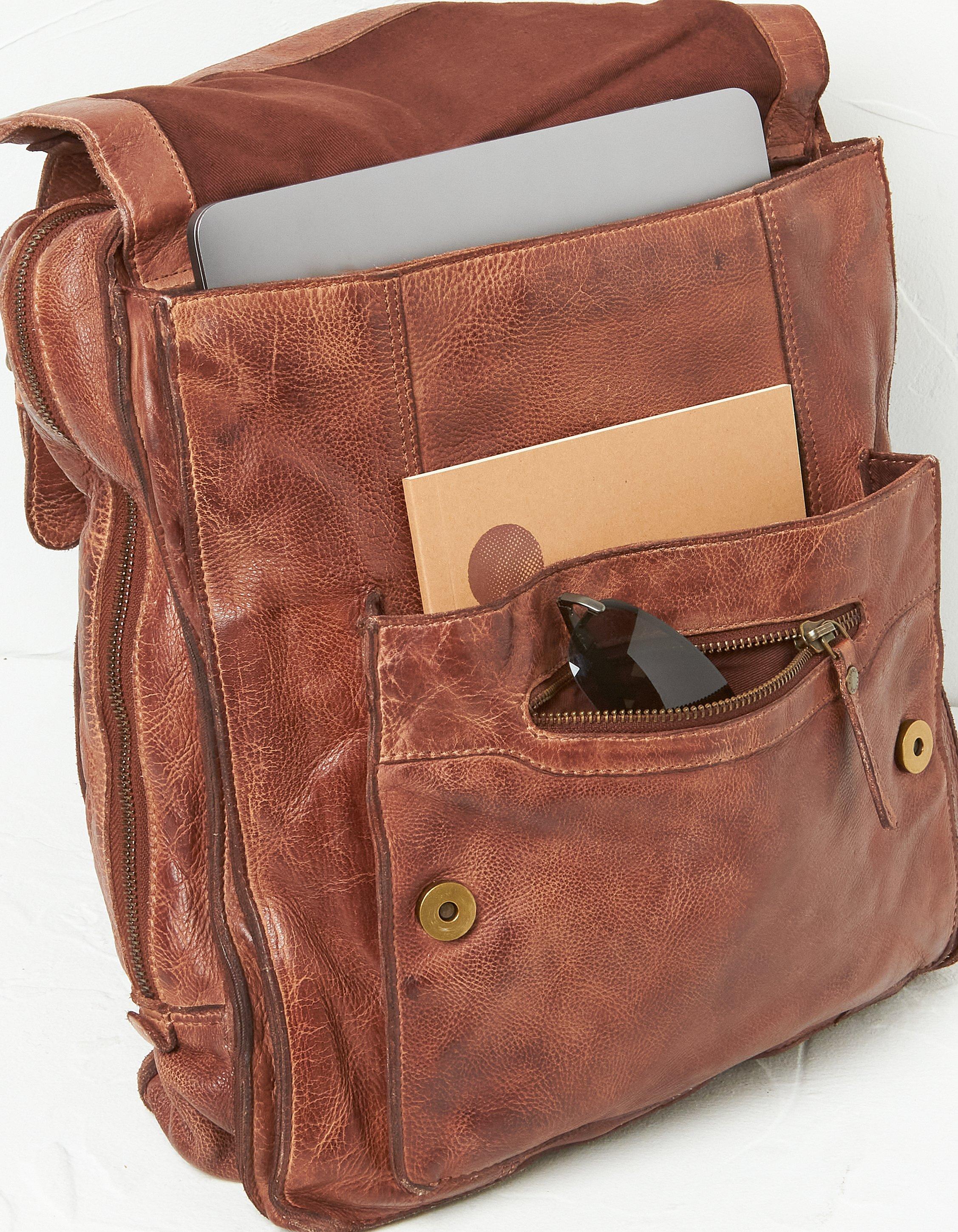 Fat face hotsell leather rucksack