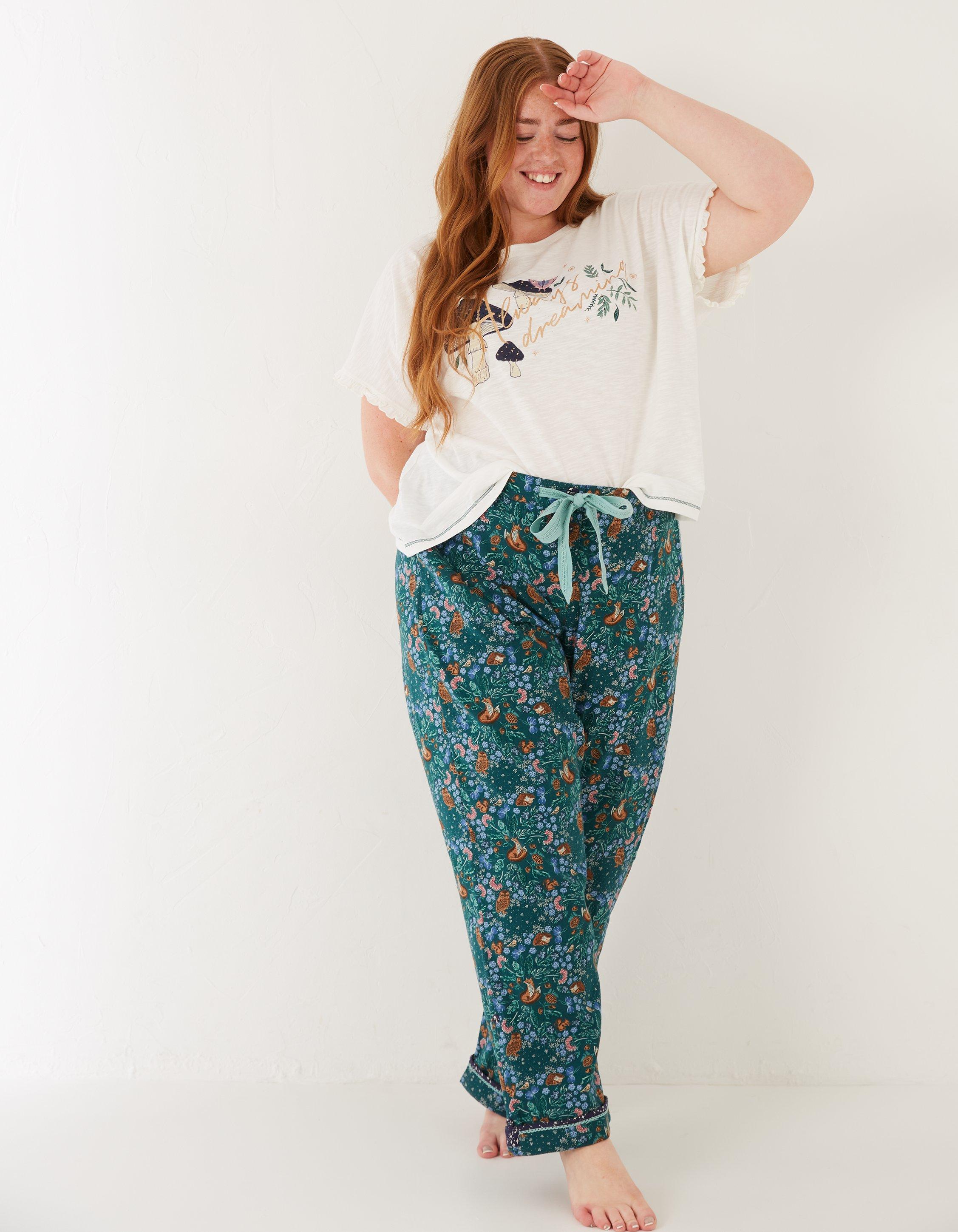 Eva Woodland Pyjama Bottoms, Nightwear & Loungewear