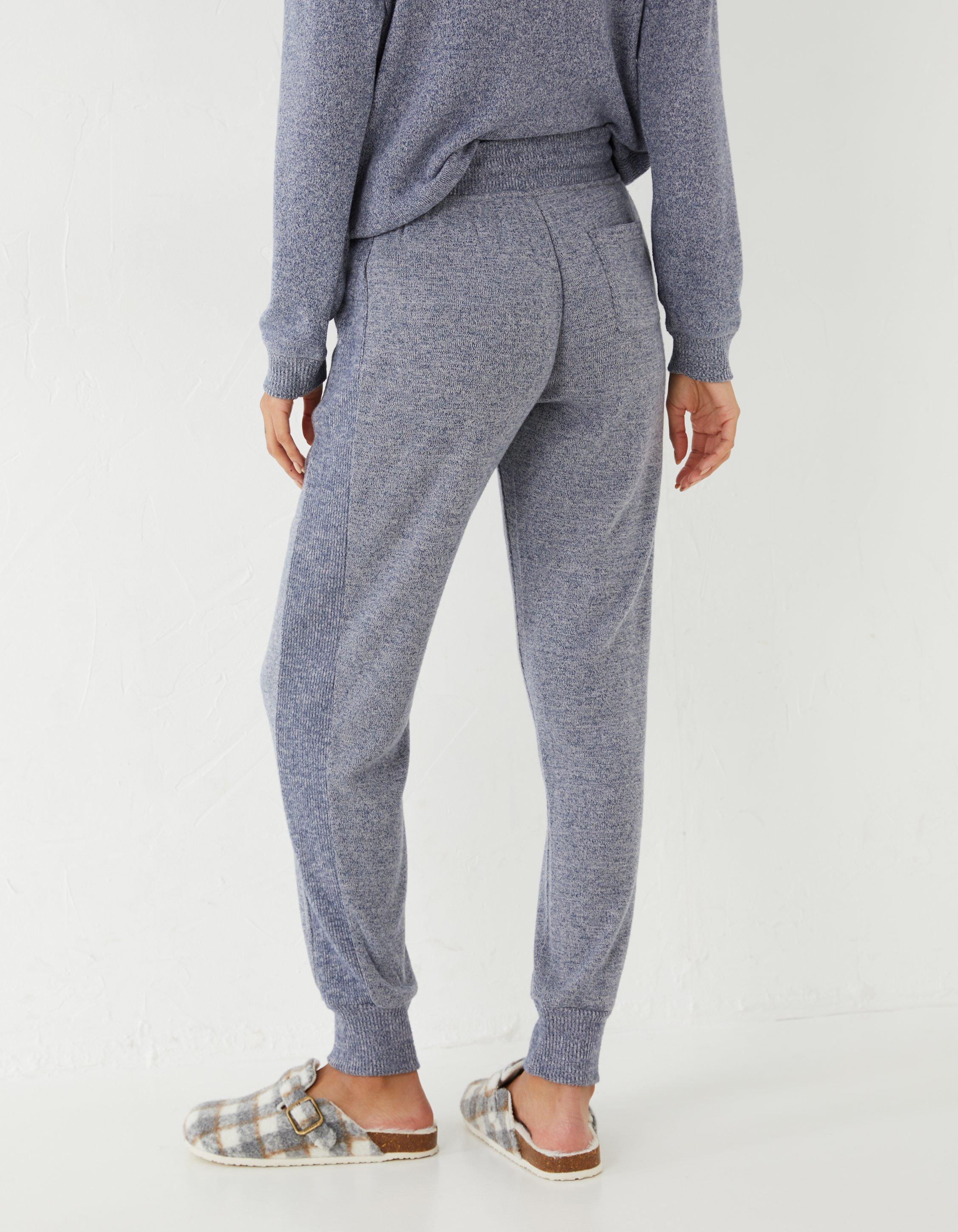 FAT FACE Womens Tracksuit Trousers Joggers UK 18 XL Grey Polyester, Vintage & Second-Hand Clothing Online