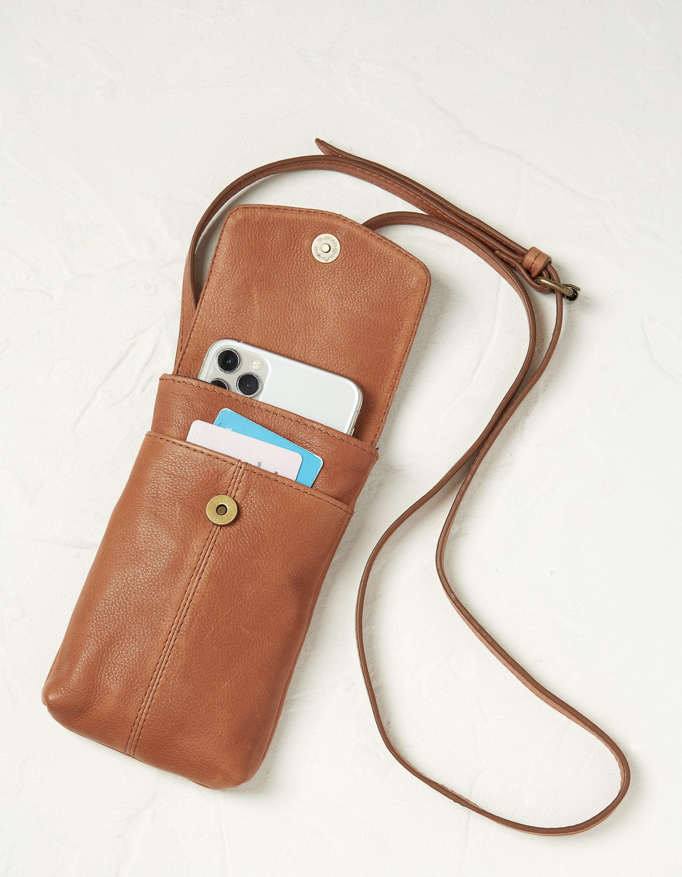 Leather phone sling new arrivals