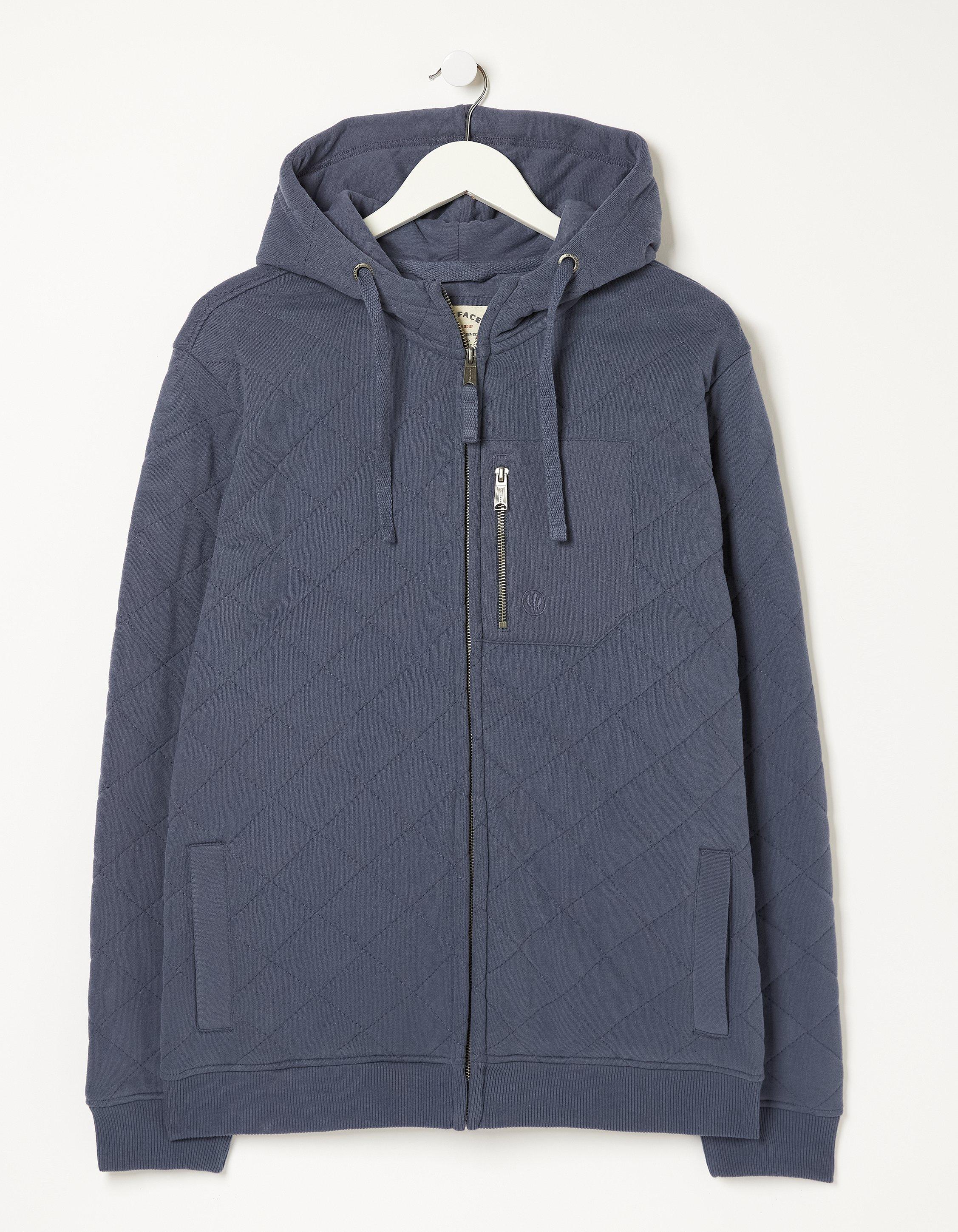 Quilted Zip-Up Hoodie - Men - OBSOLETES DO NOT TOUCH