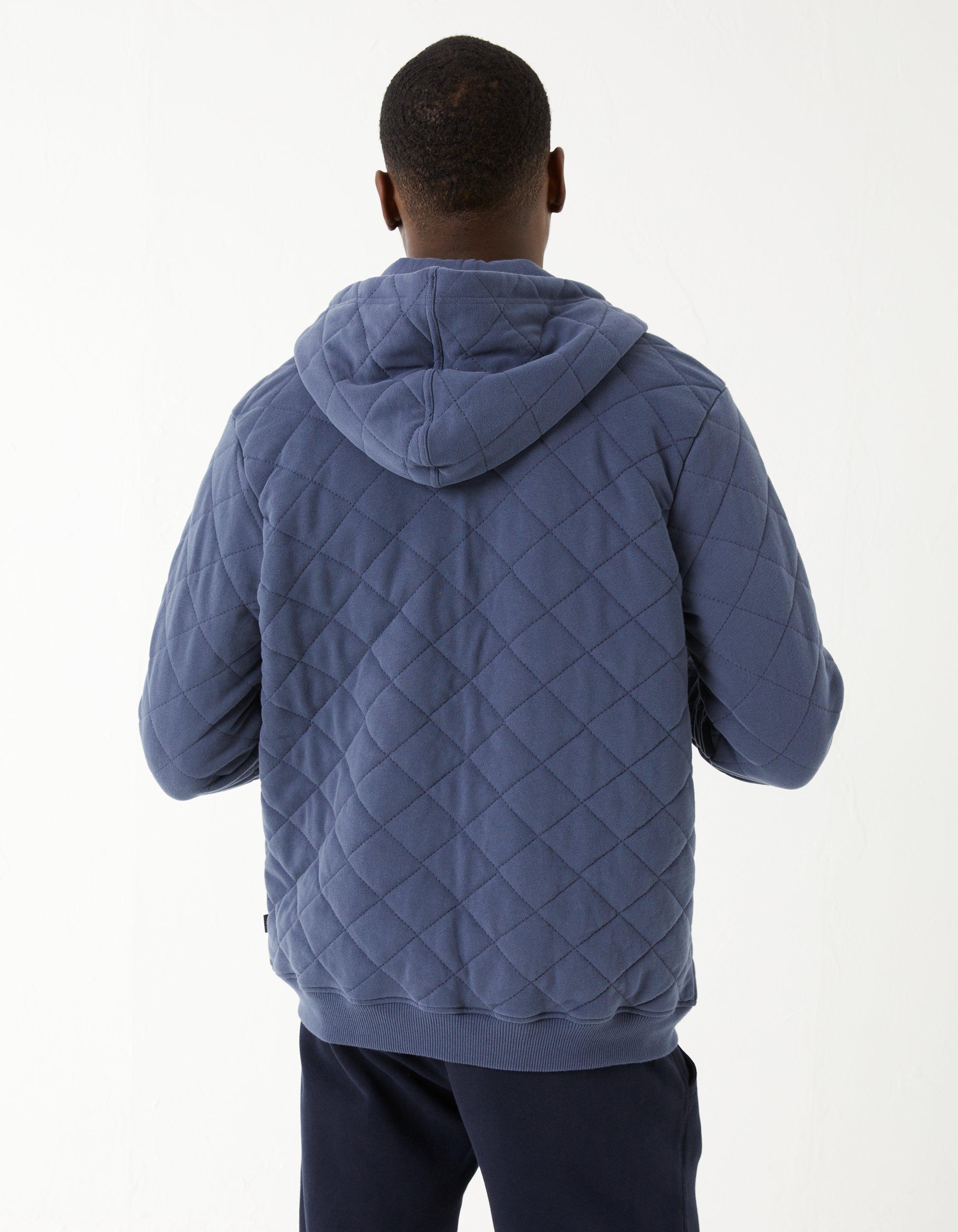 Quilted Zip-Up Hoodie - Ready to Wear